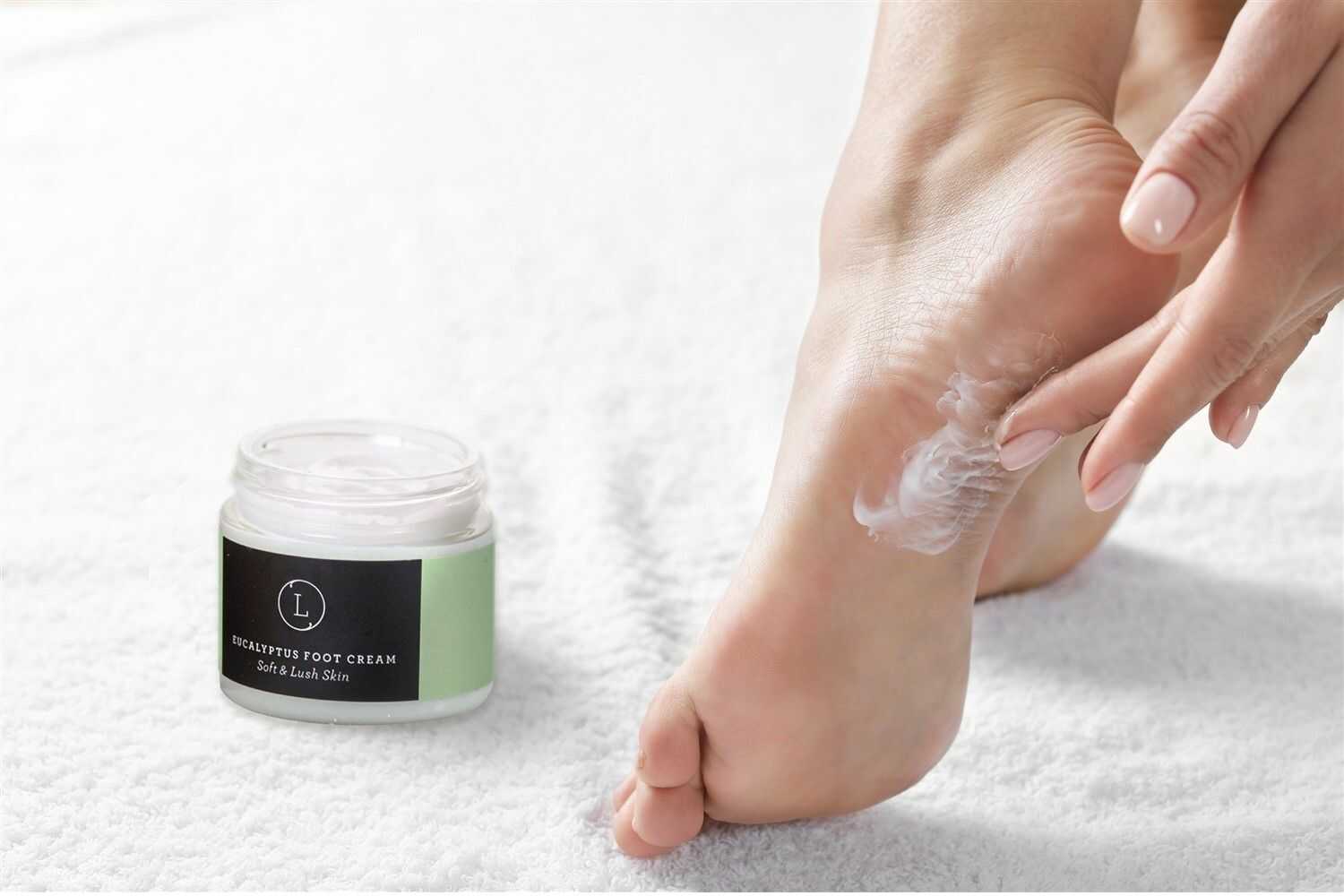 Eucalyptus Shea Butter Foot Cream - Image 2