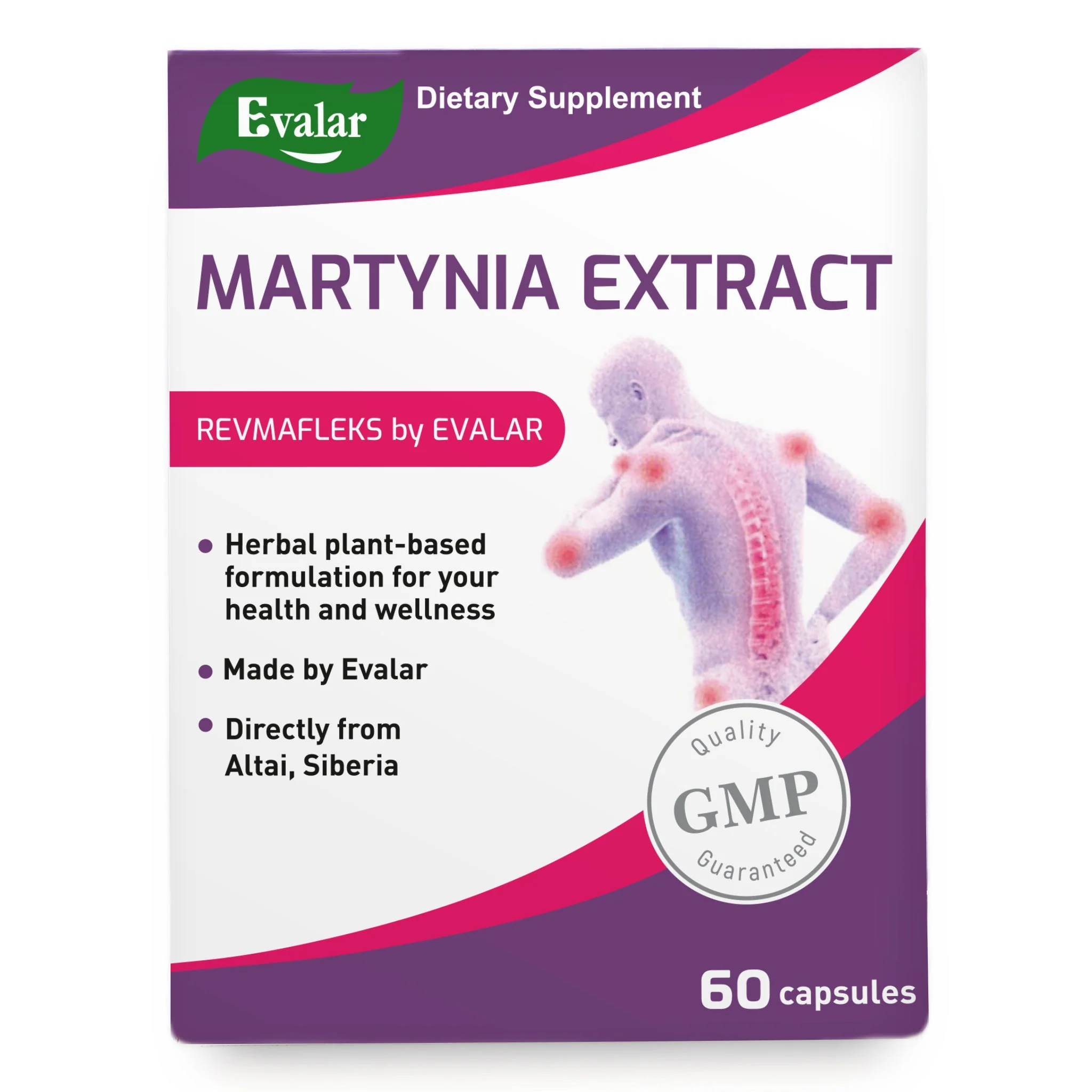 Devil’s-claw Evalar Martynia Extract of Devil’s Claw Herb 60 Capsules - Image 7