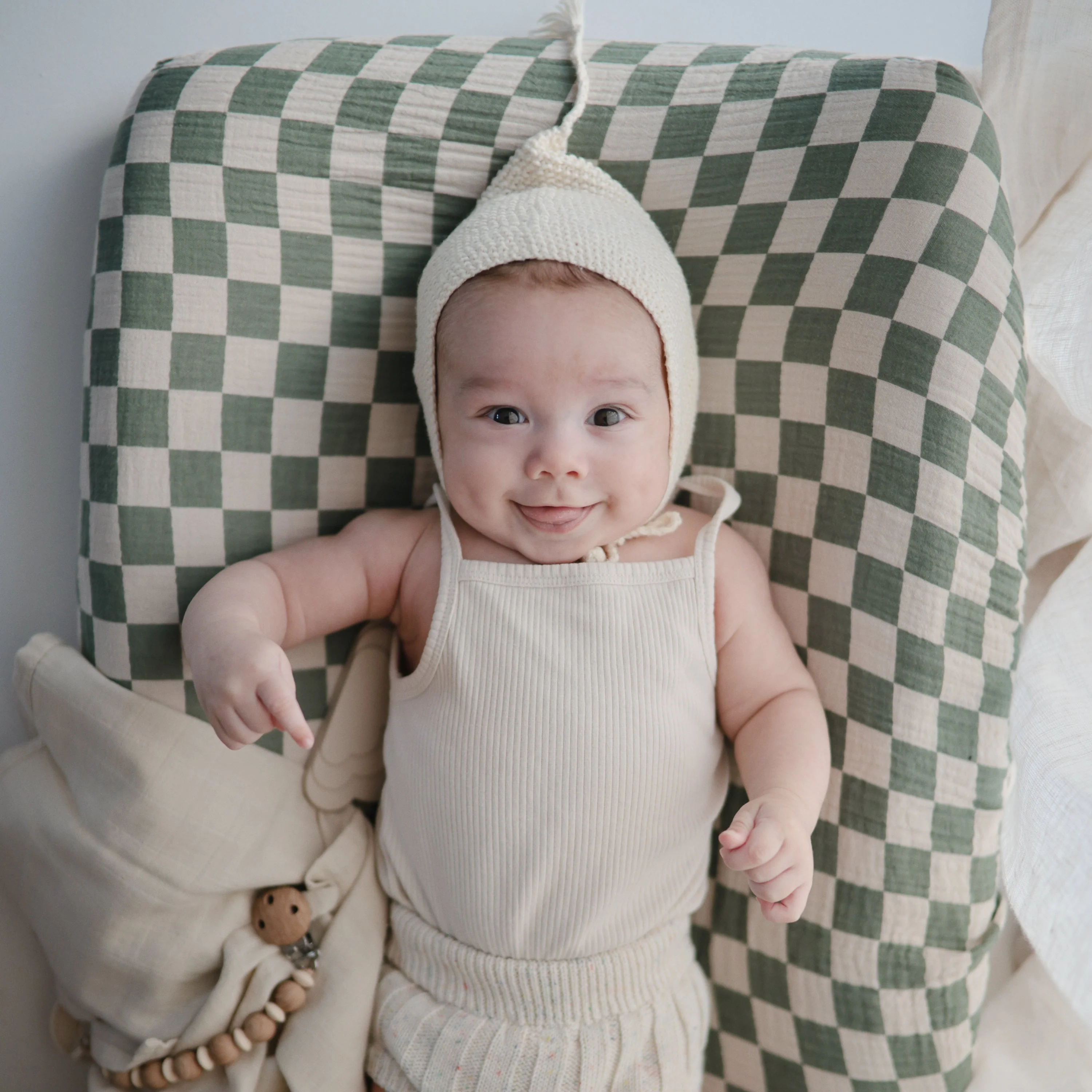 Extra Soft Muslin Changing Pad Cover - Image 42