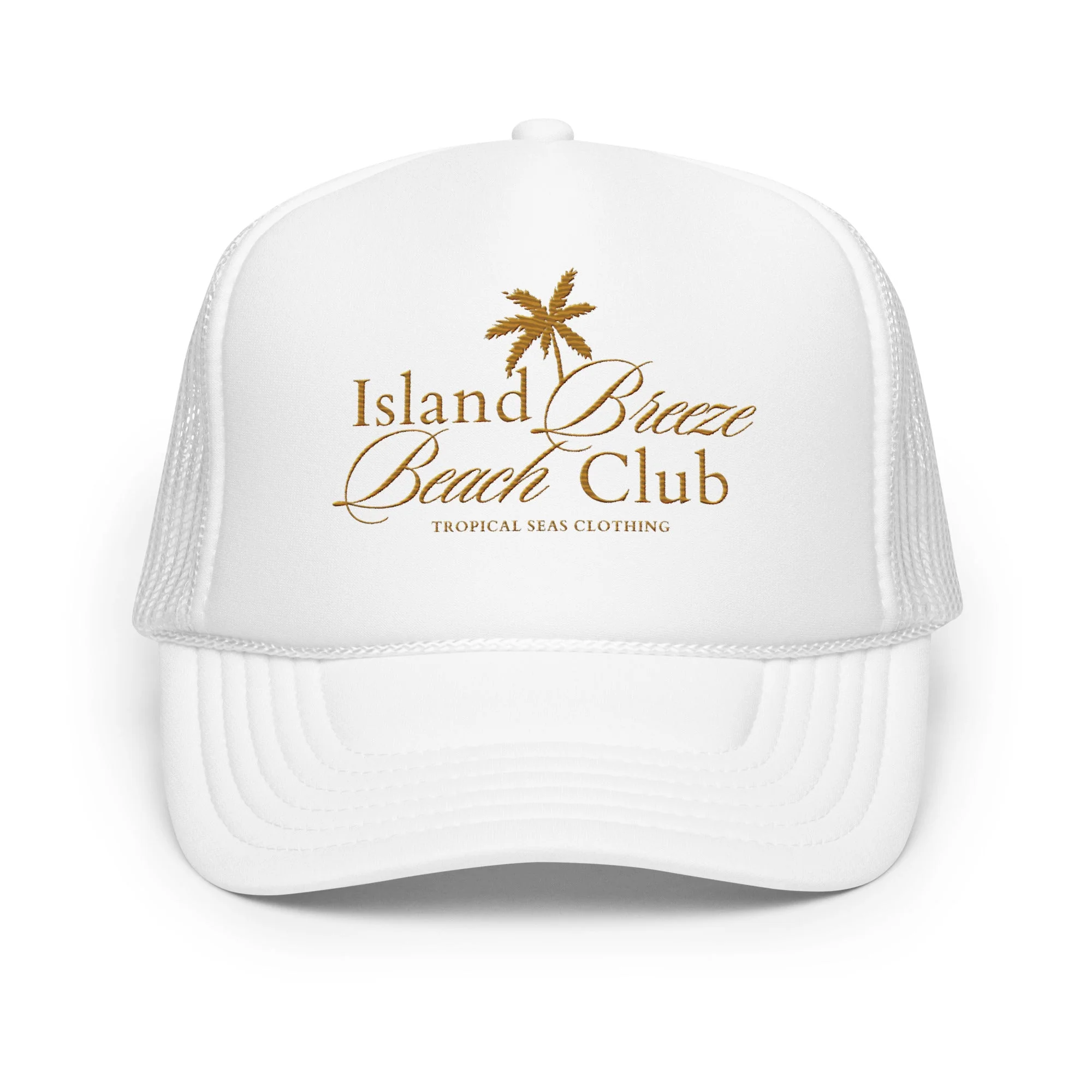 Foam Island Breeze Beach Club trucker hat - Image 3