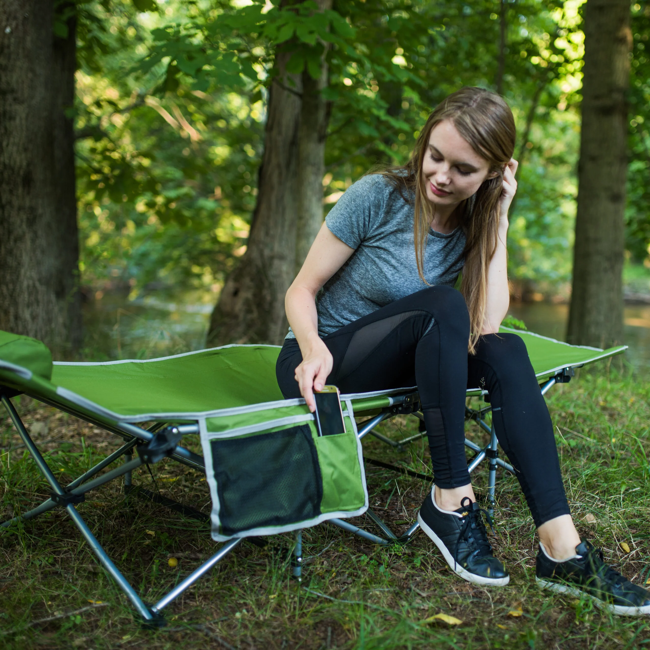 Folding Camping Cot - Large - Image 7