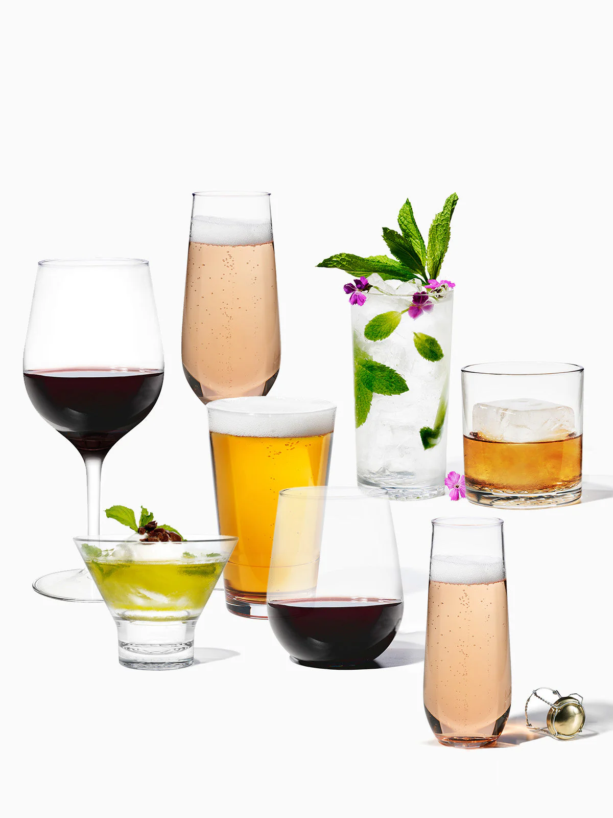 For Canal RESERVE 9oz Champagne Tritan™ Copolyester Glass - Image 5