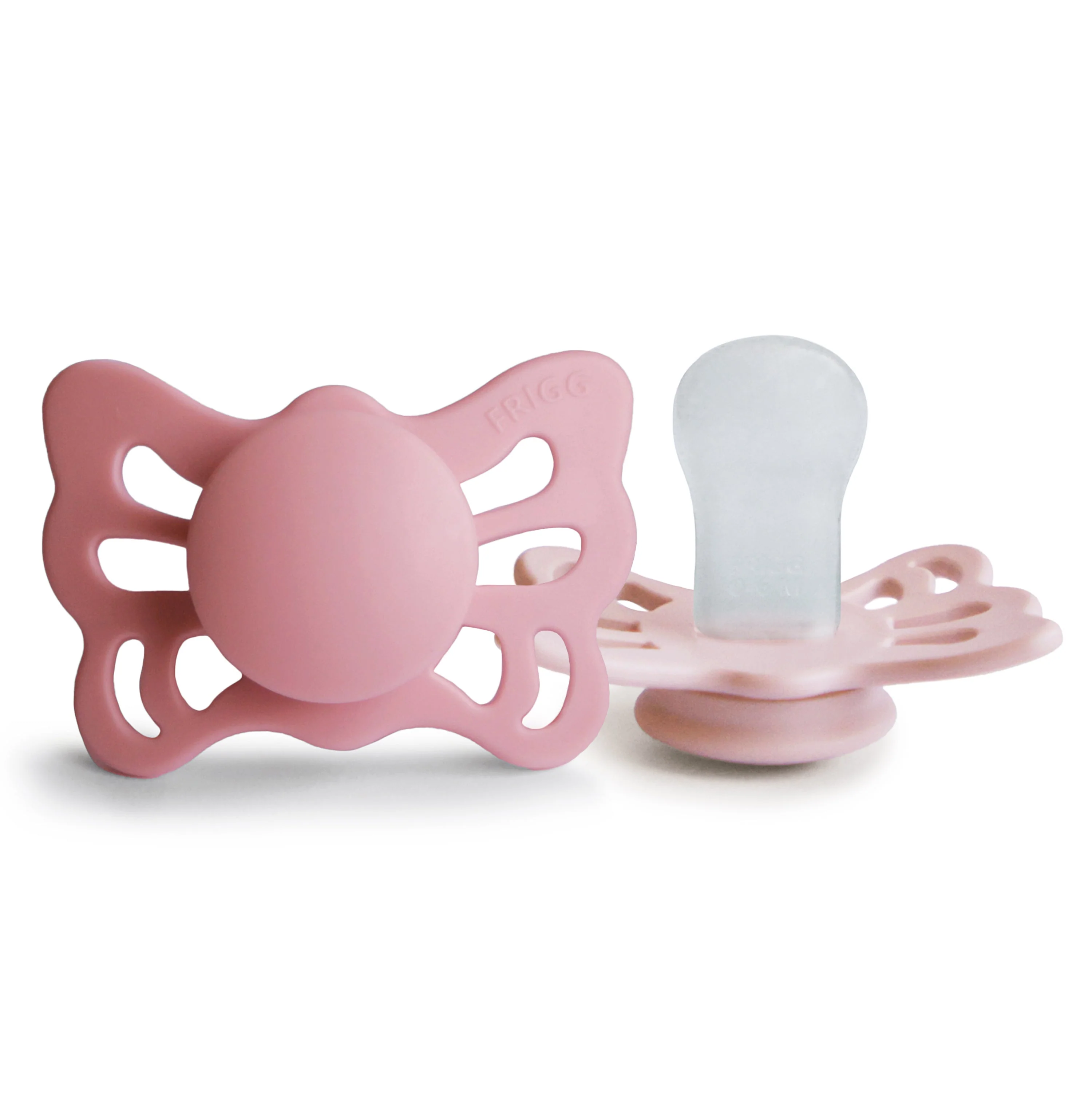 FRIGG Butterfly Anatomical Silicone Pacifier 2-Pack (0-6 Months) - Image 3