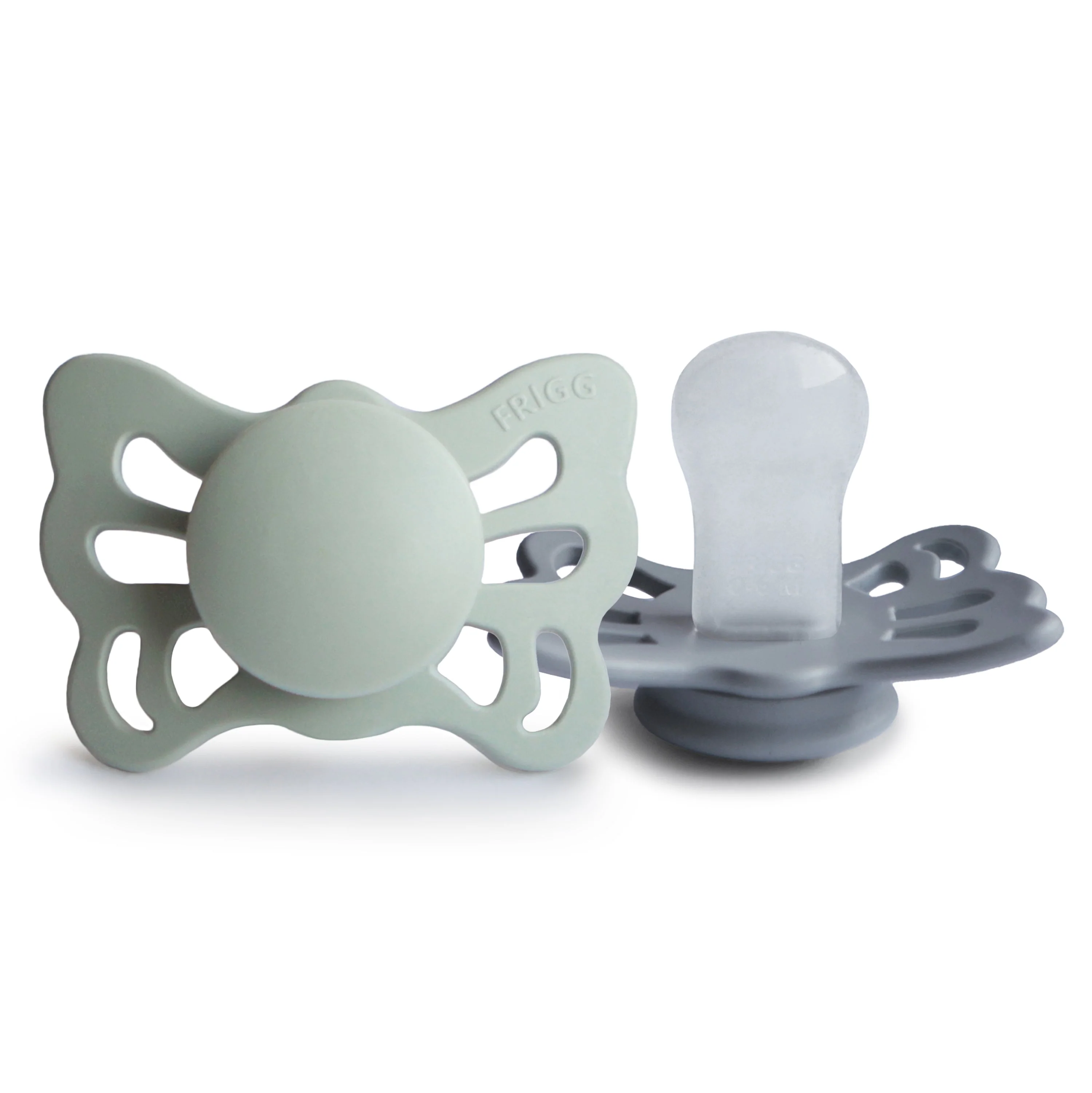 FRIGG Butterfly Anatomical Silicone Pacifier 2-Pack (0-6 Months) - Image 9