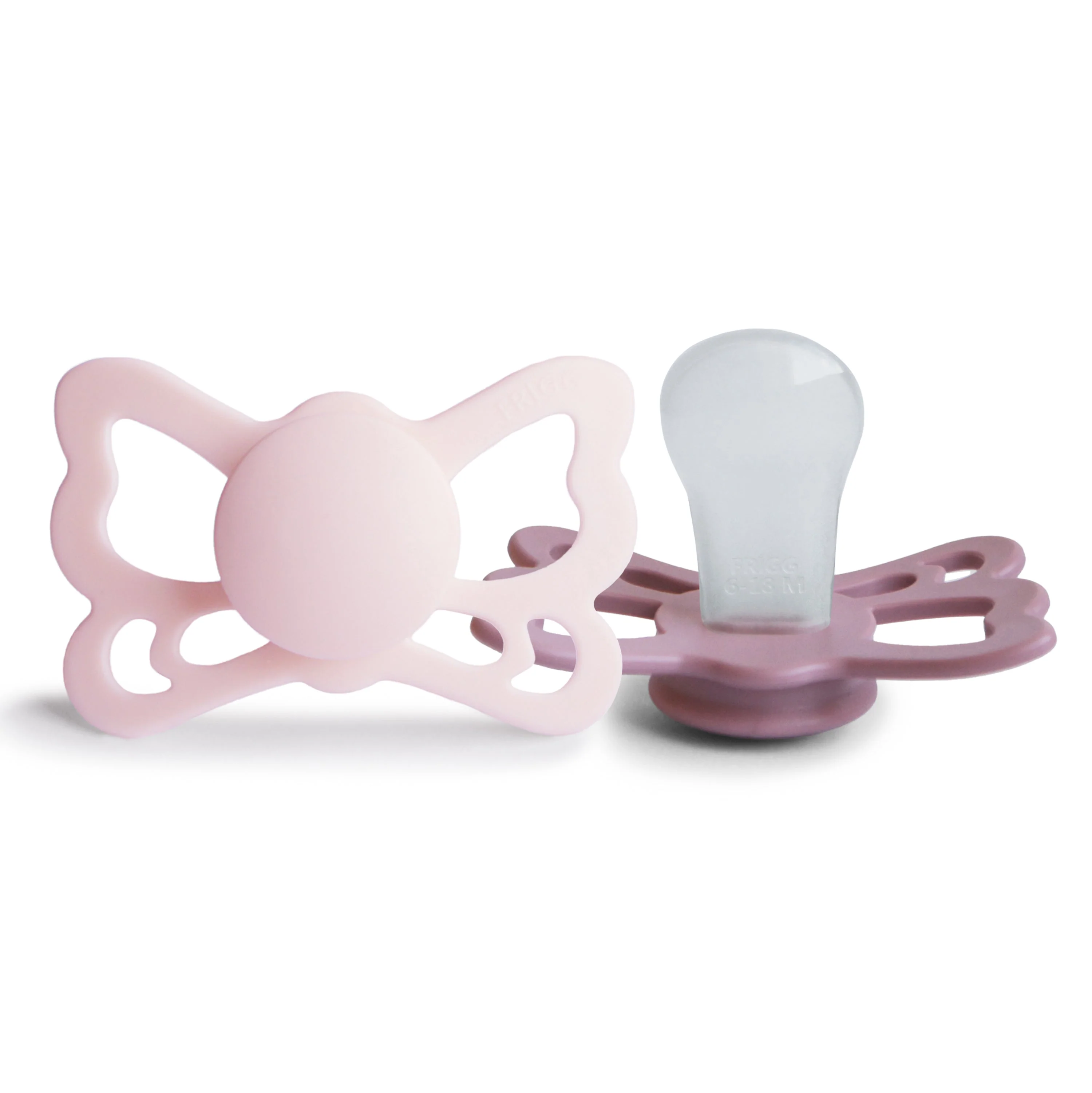 FRIGG Butterfly Anatomical Silicone Pacifier 2-Pack (6-18 Months) - Image 2