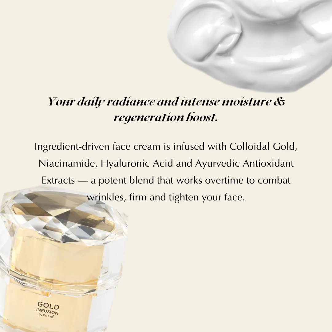 Gold Peptide Moisturizer with Niacinamide and Ceramide - Image 3