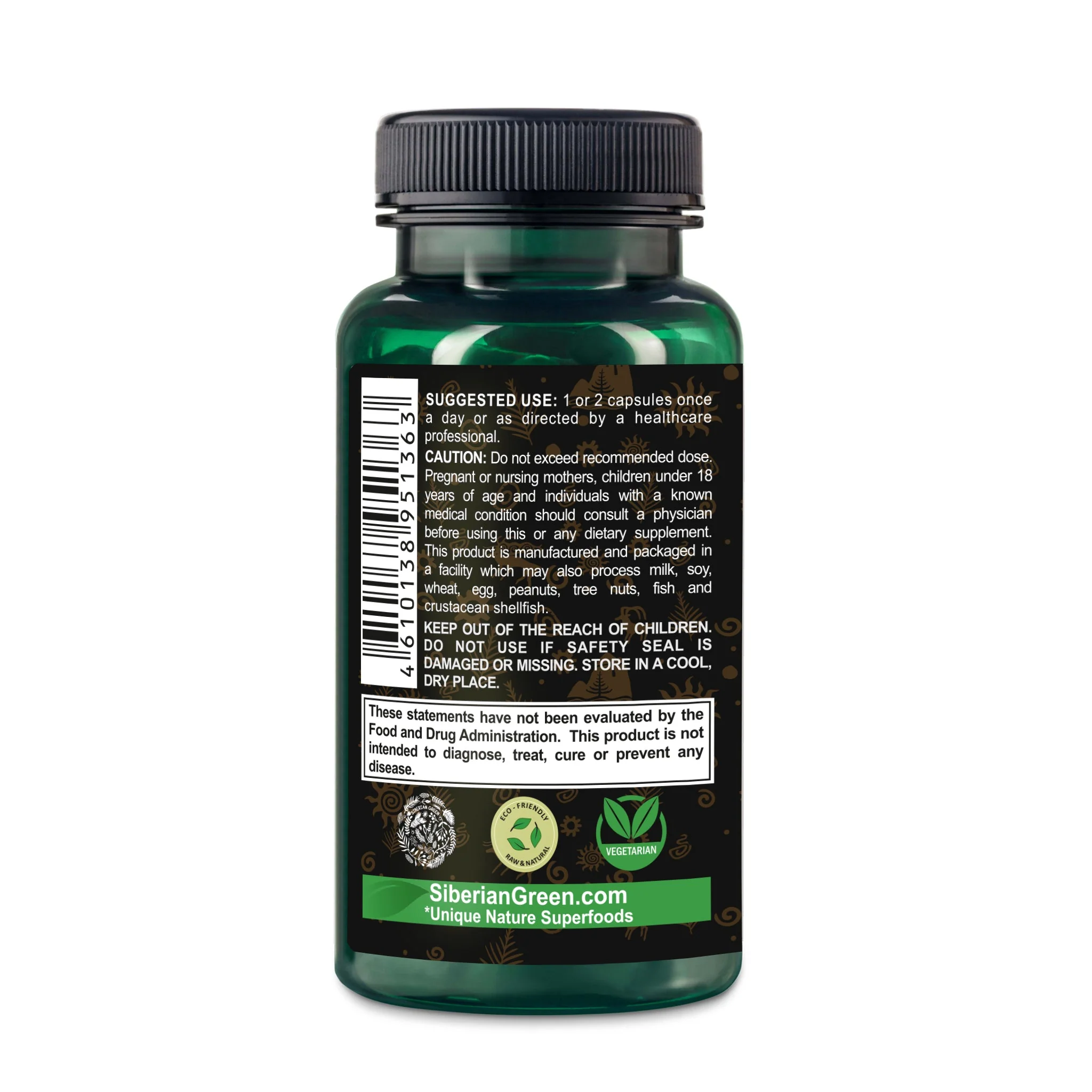 Golden Mountains Shilajit Vegan Capsules – 500mg | 90 Count - Image 4
