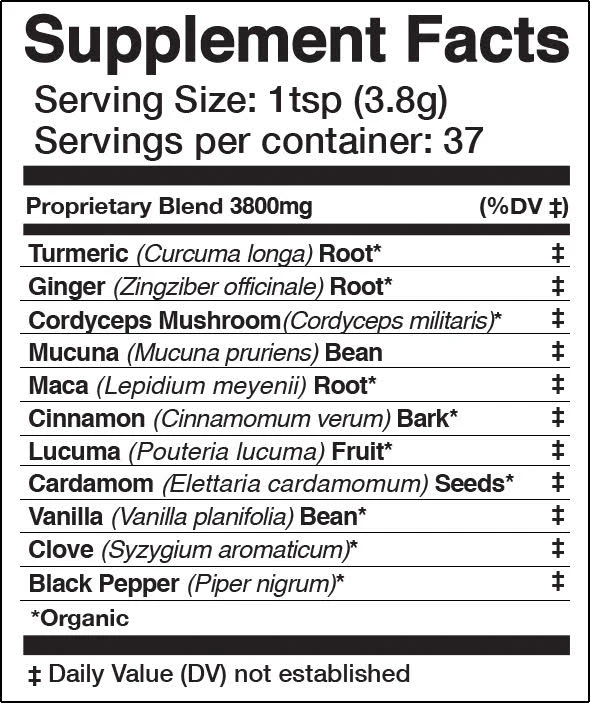 GOLDEN SUN MILK | Energizing Adaptogenic Chai - Image 10