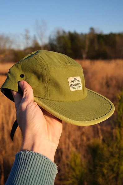 GREEN 5-PANEL HAT - Image 3