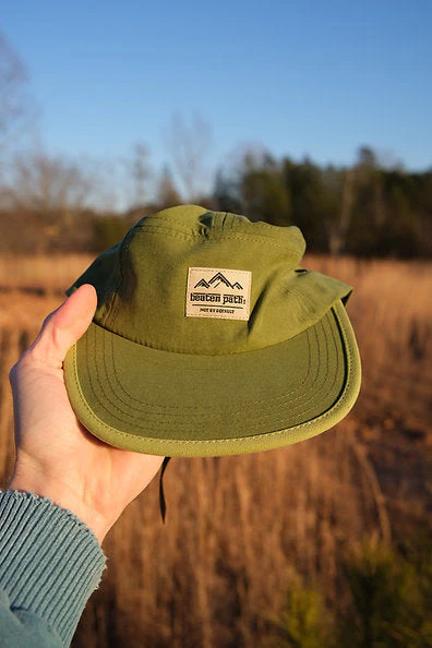 GREEN 5-PANEL HAT - Image 4