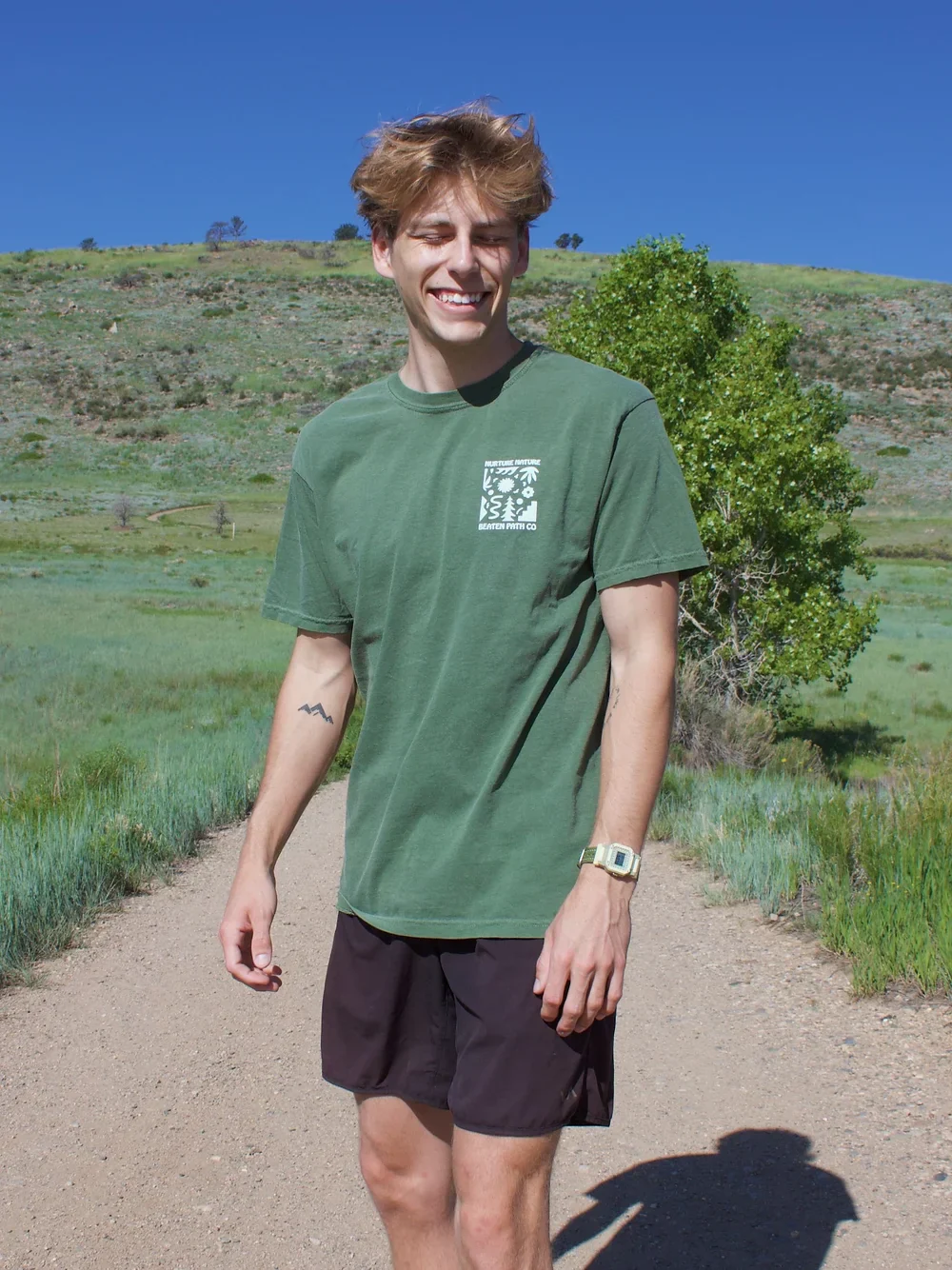 GREEN DOODLES TEE - Image 5