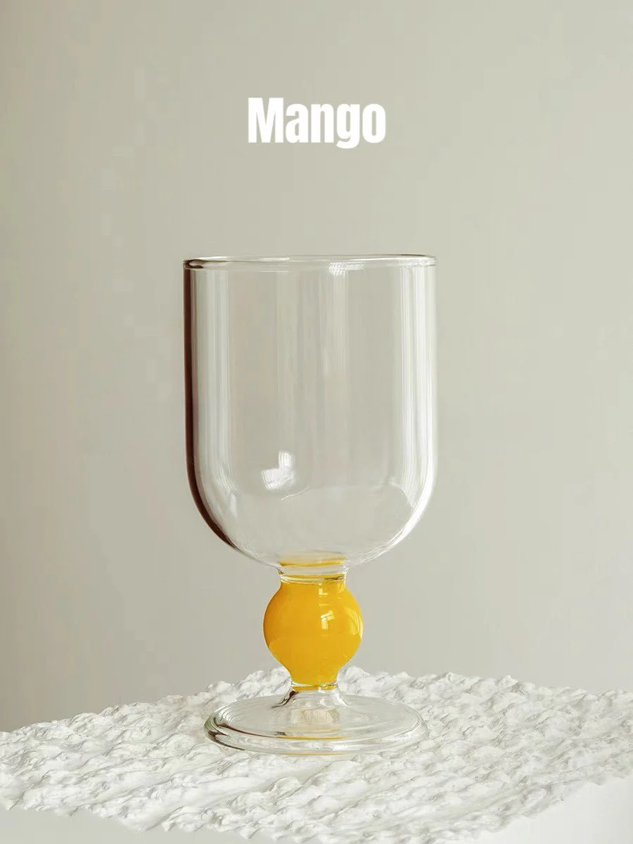 Gumballs Wine Glass - Eclectic Whimsical Coloured Cocktail Glasses - Image 12