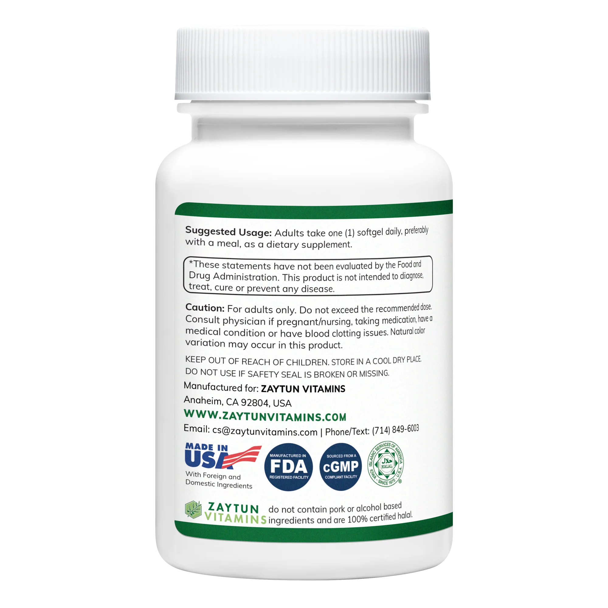 Halal CoQ-10 100mg (3-Pack) - Image 3