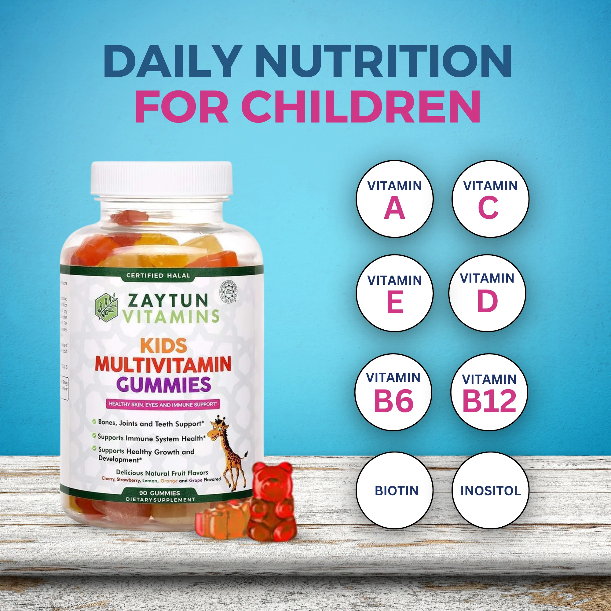 Halal Kids Multivitamin Gummies - Image 4