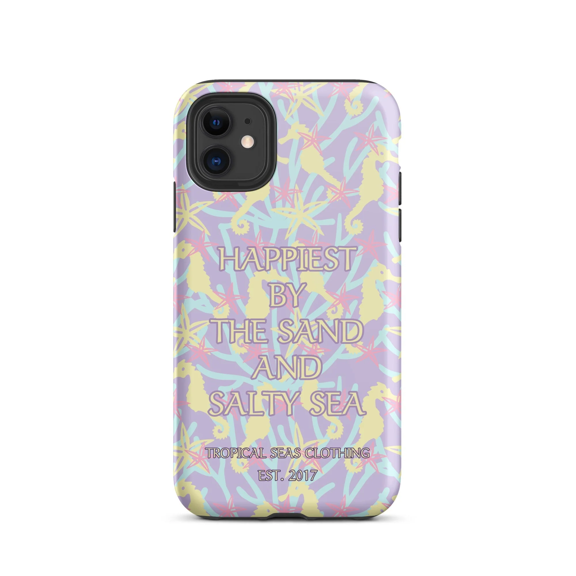 Happiest By the Sand and Salty Sea Tough Case for iPhone® - Image 2