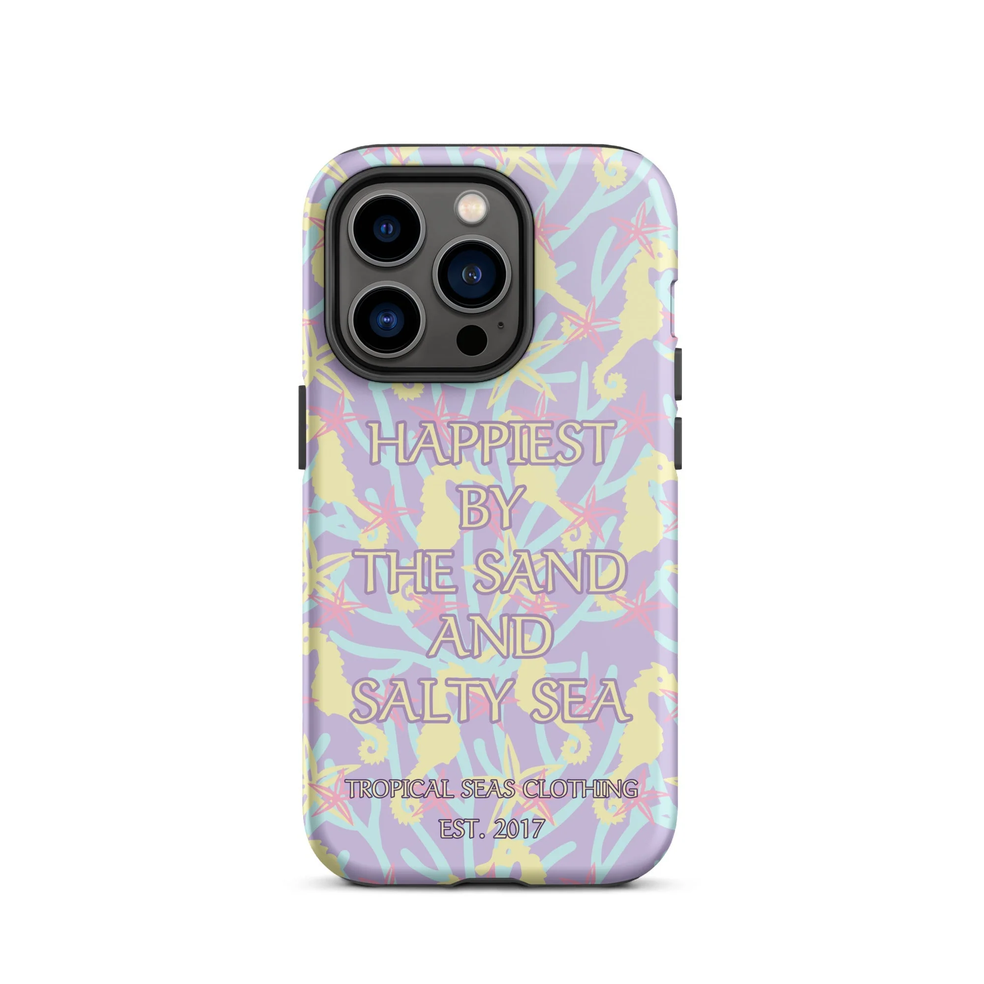 Happiest By the Sand and Salty Sea Tough Case for iPhone® - Image 28