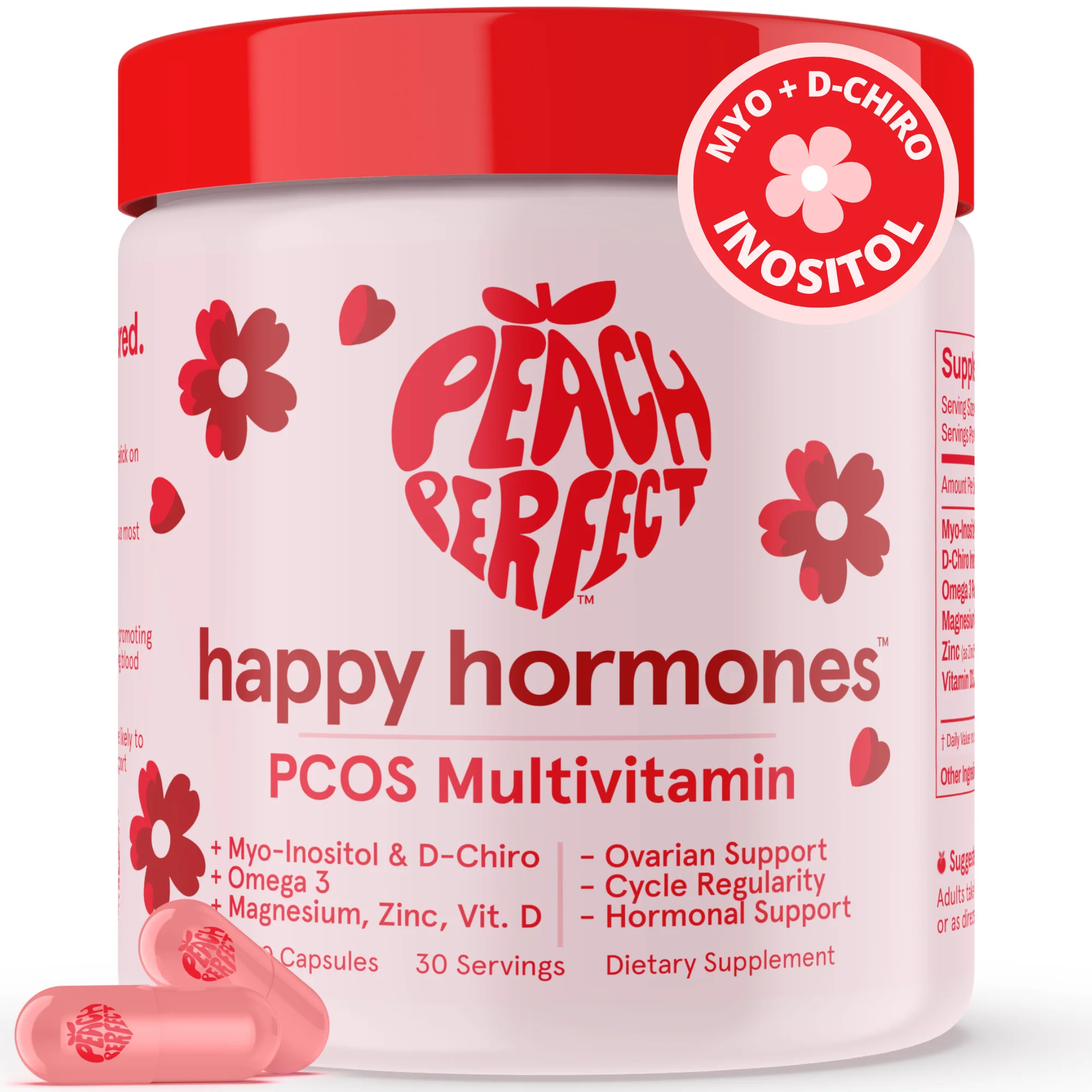 Happy Hormones PCOS Multivitamin V1, Myo D-Chiro Inositol - Image 7