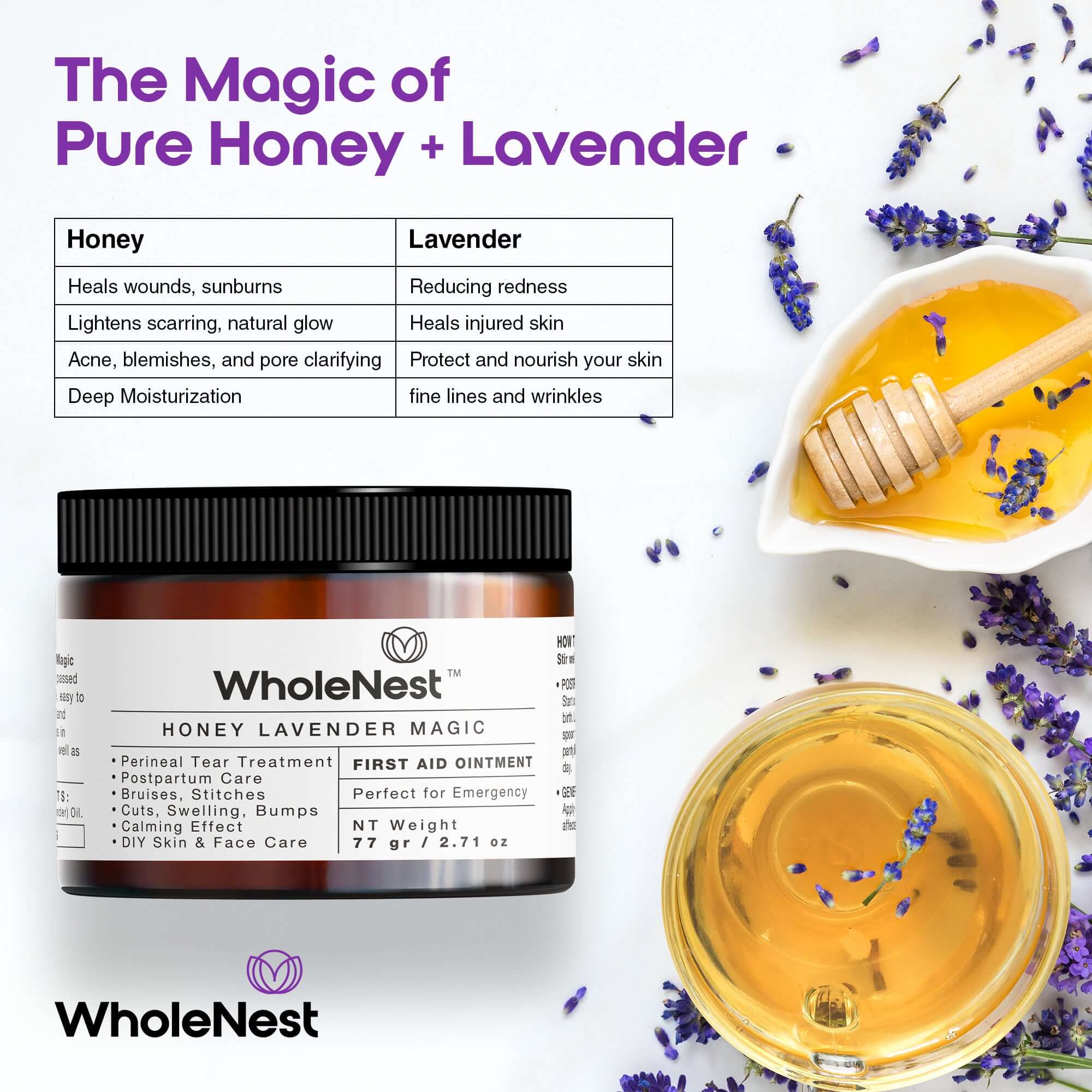 First Aid Ointment | Honey Lavender Magic - Image 5