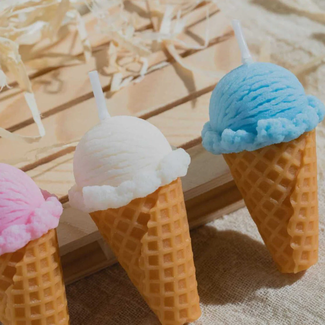Ice Cream Birthday Candle - Image 4