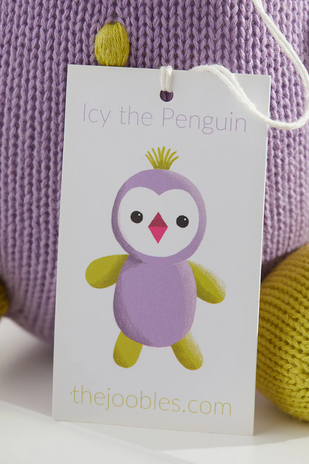 Icy the Penguin - Organic Penguin Stuffed Animal - Image 4