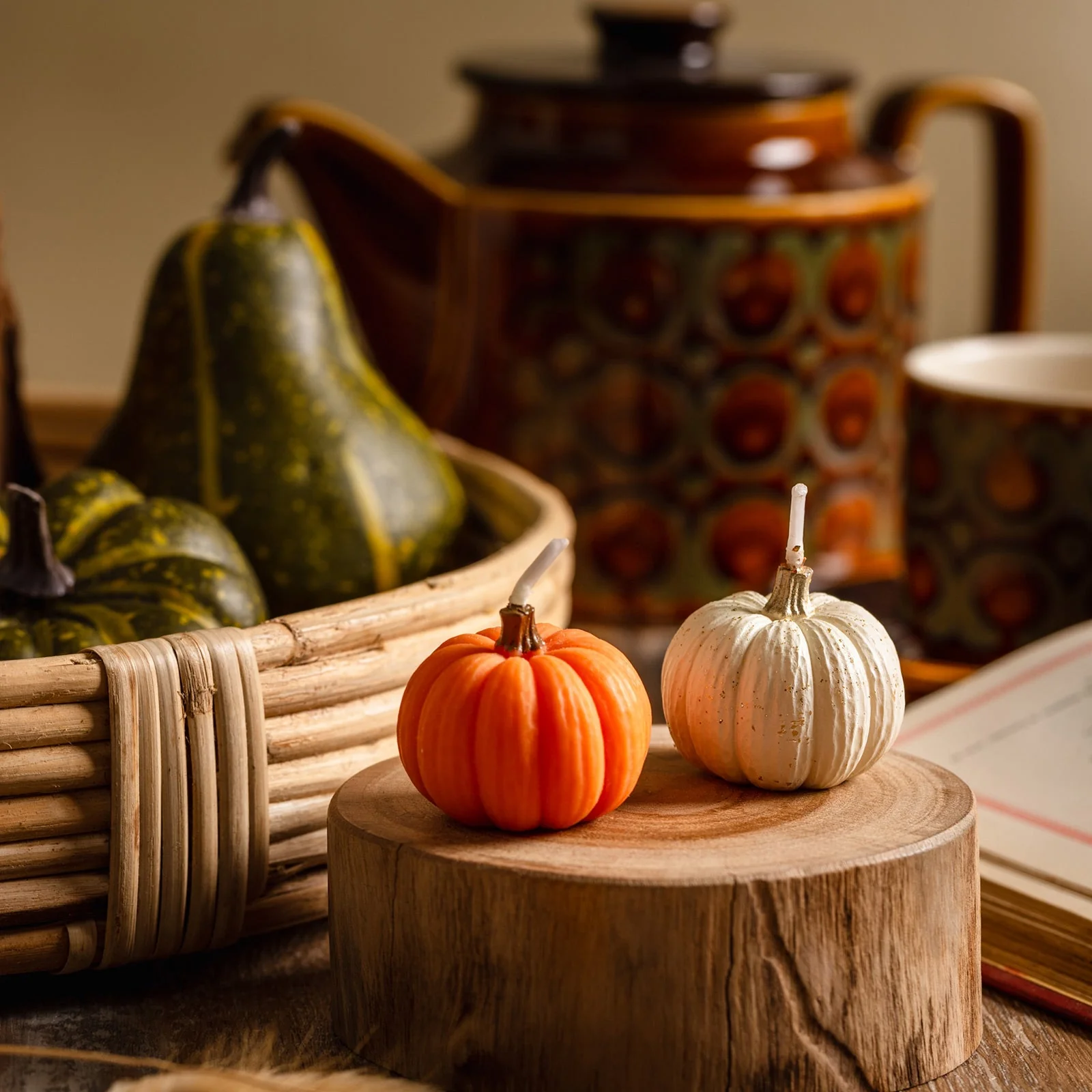 iLikePar Autumn Pumpkin Candles - Image 4