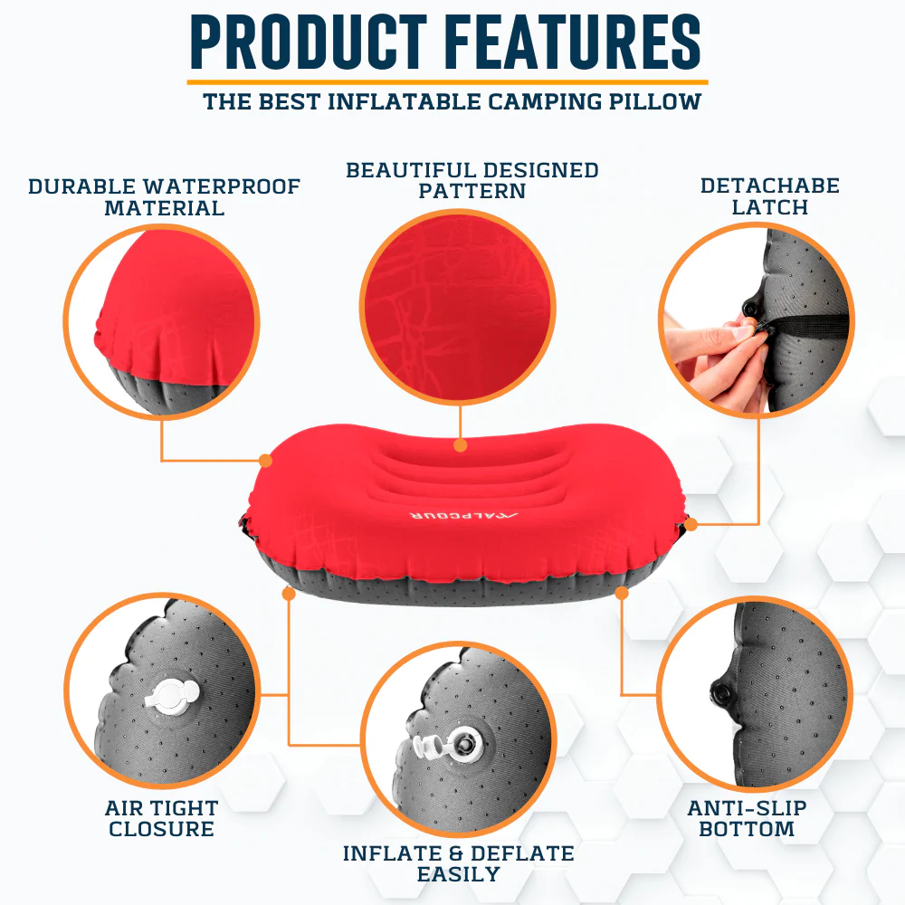 Inflatable Camping Pillow - Image 4