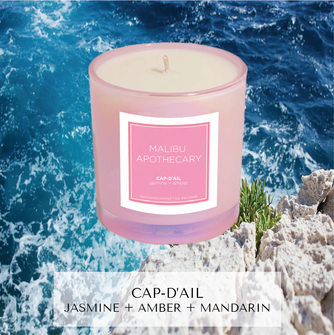 Iridescent Pink Candle - Image 9