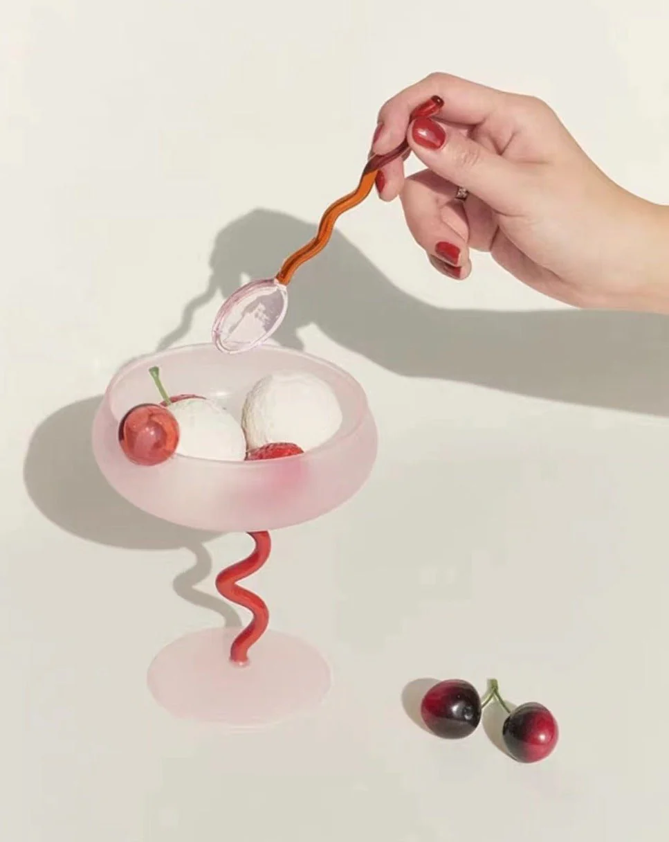 Jelly Bean, Whimsical Toasting Glasses, Wine-Tasting Drinking Coupe Glass for Celebrations - Image 4