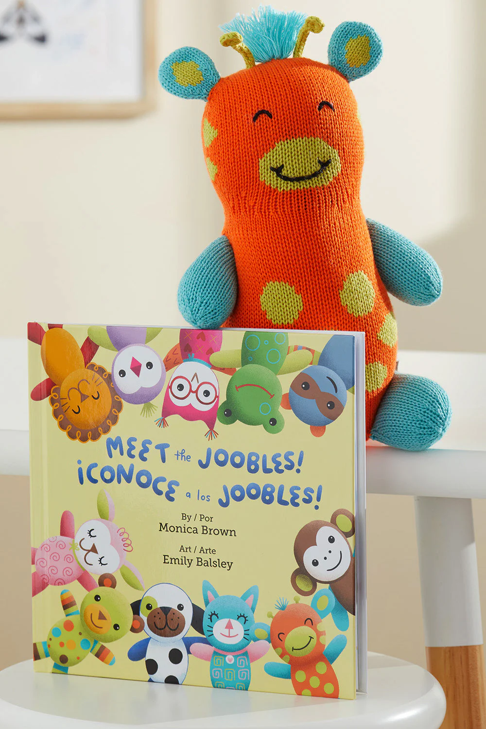 Jiffy the Giraffe - Organic Giraffe Stuffed Animal - Image 2