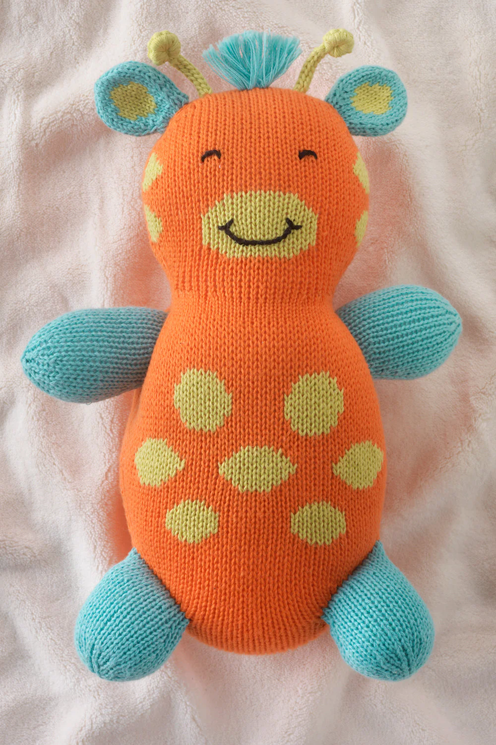 Jiffy the Giraffe - Organic Giraffe Stuffed Animal - Image 6