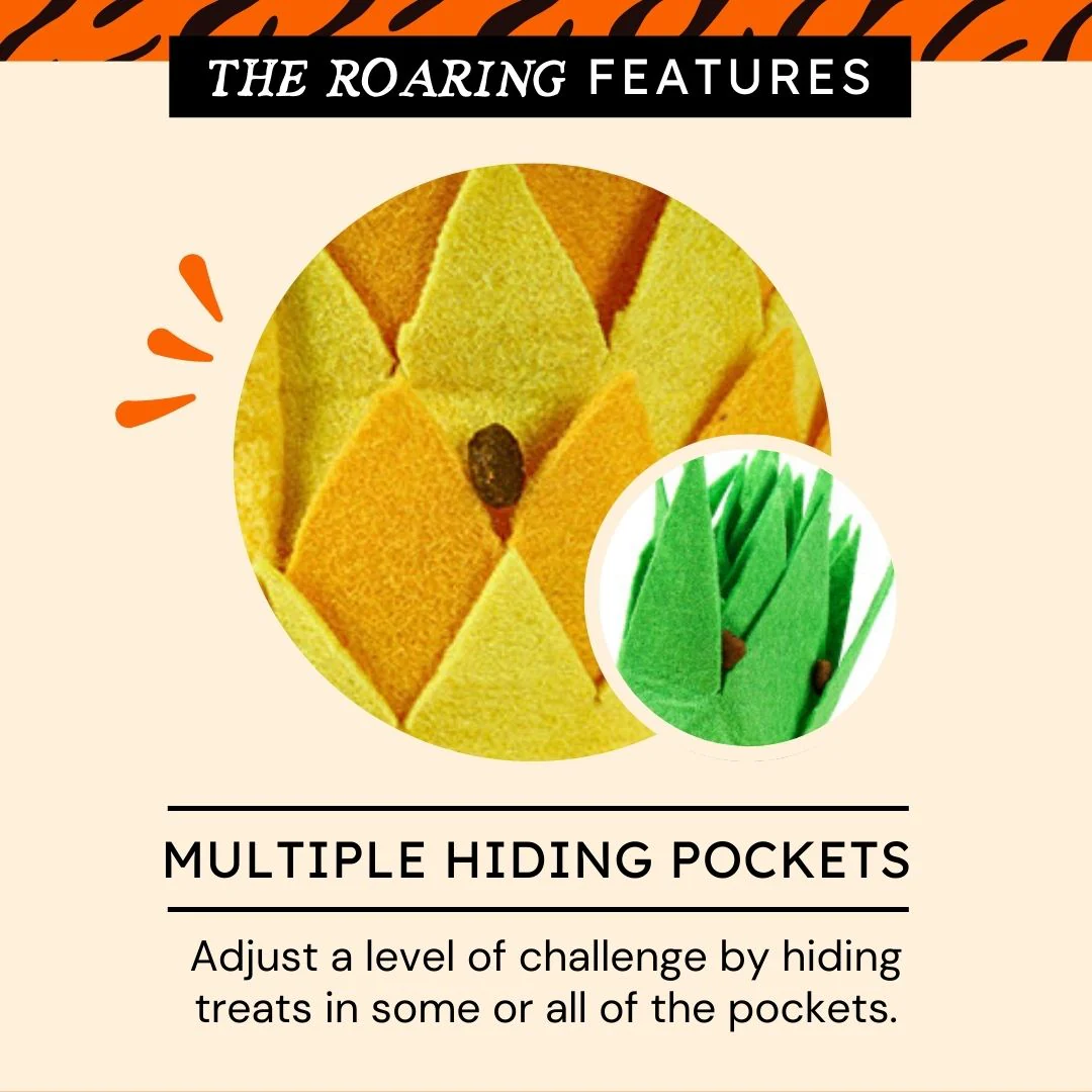 Juicy Pineapple Snuffle Mat Interactive Toy for Dogs - Image 3