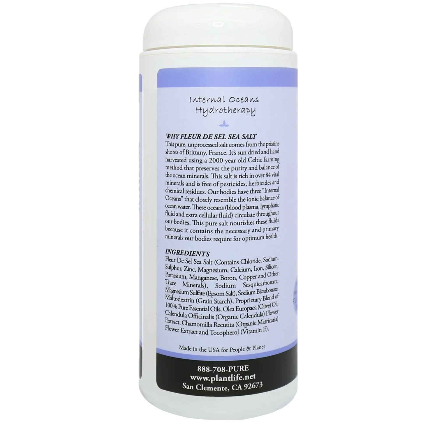 Lavender Bath Salt 16oz - Image 3