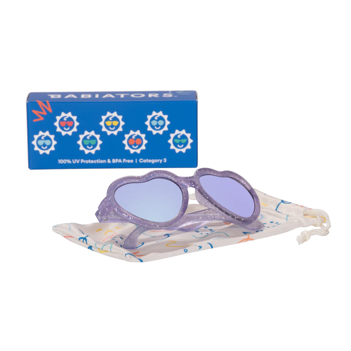 Lavender Shimmer | Purple Mirrored Lenses - Image 4