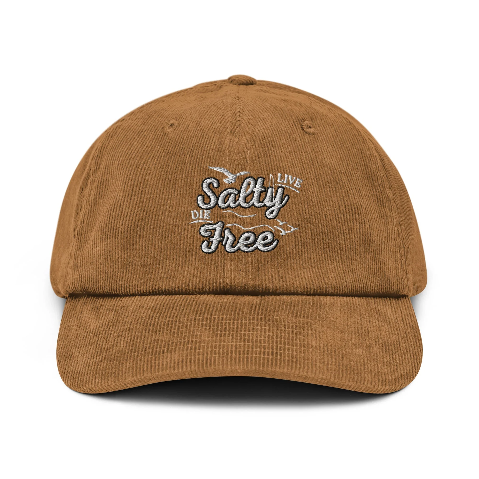 Live Salty, Die Free Corduroy hat - Image 6