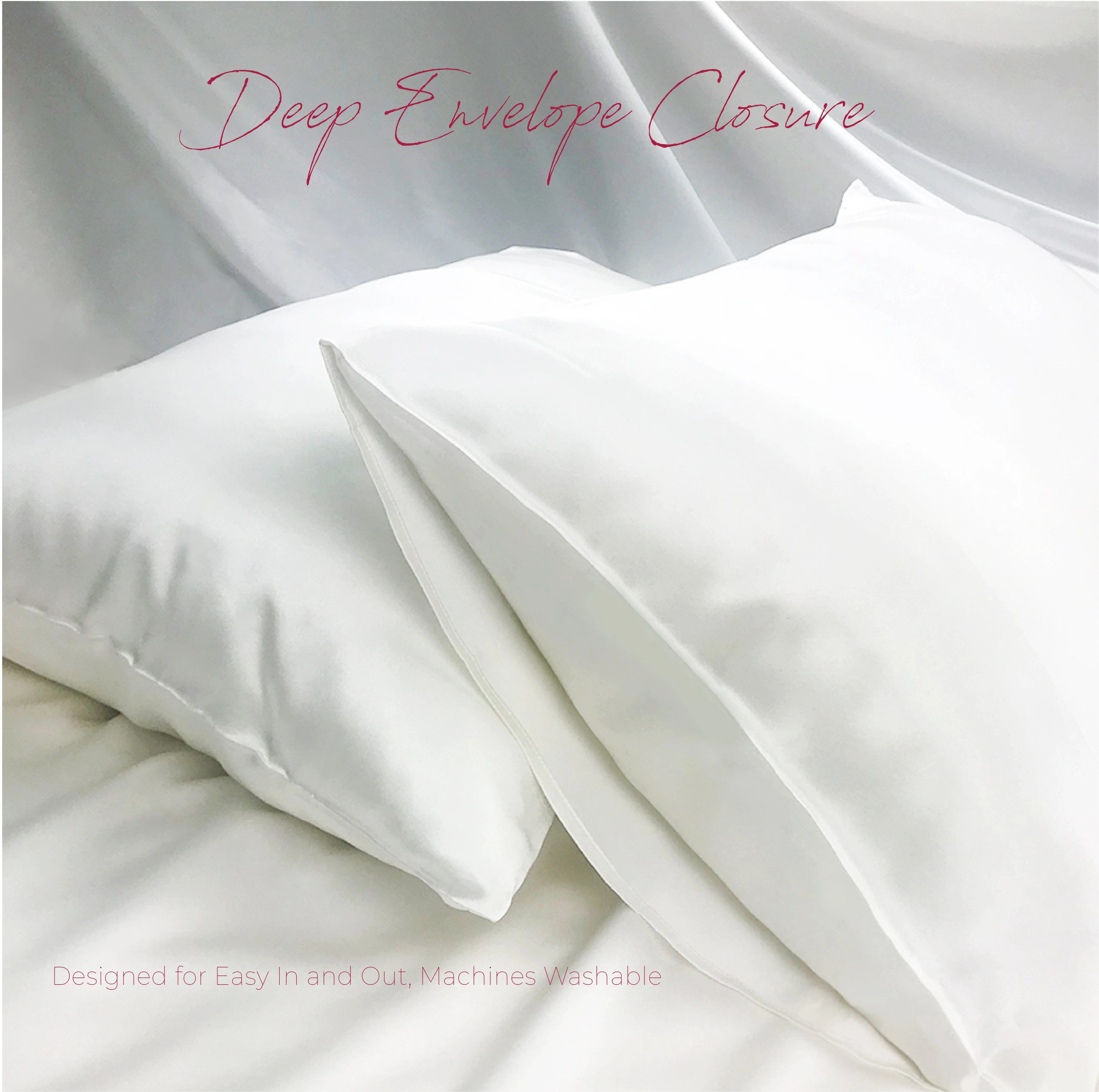 Luxury Mulberry Silk Pillowcase (25 momme) - Image 59