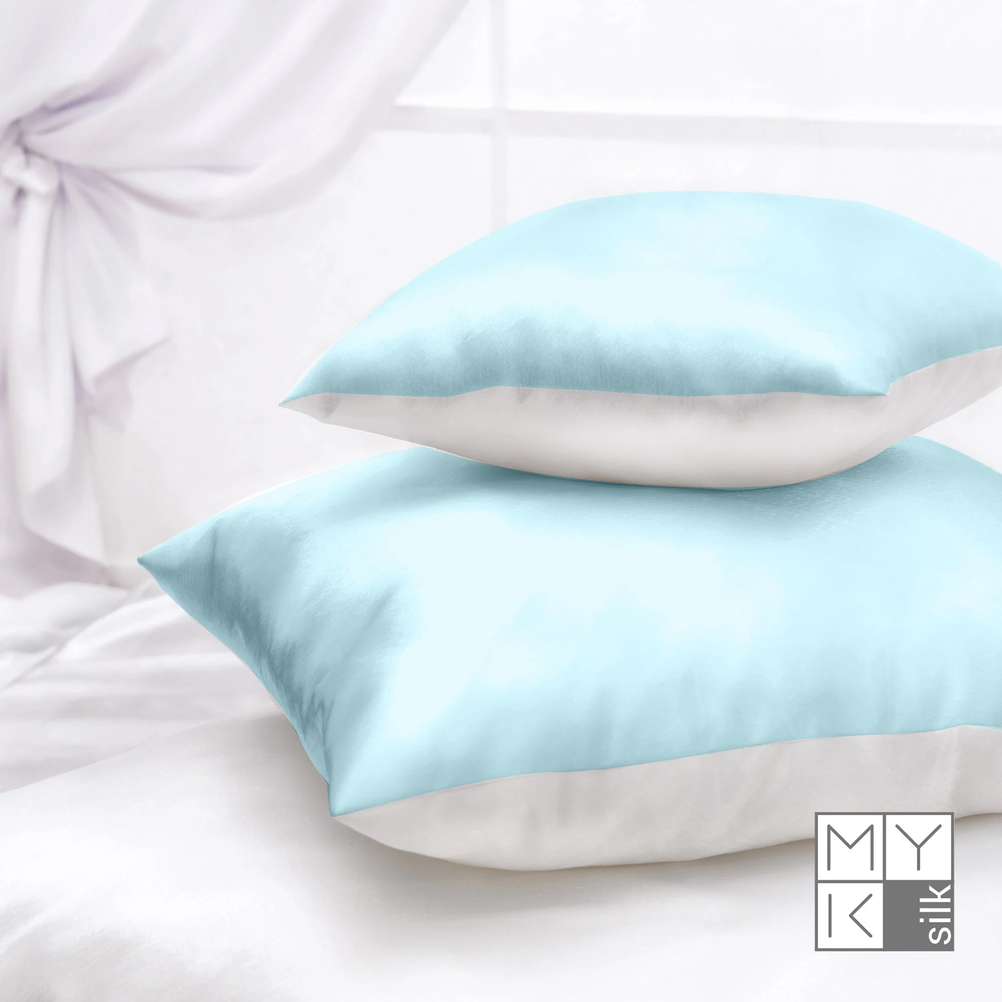 Luxury Mulberry Silk Pillowcase with Cotton Underside (25 momme) - Image 18