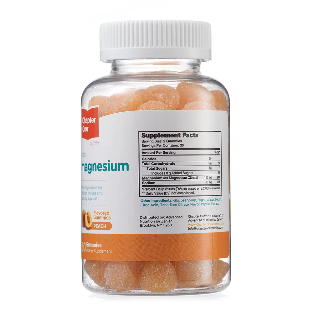 Magnesium Gummies Peach - Image 3