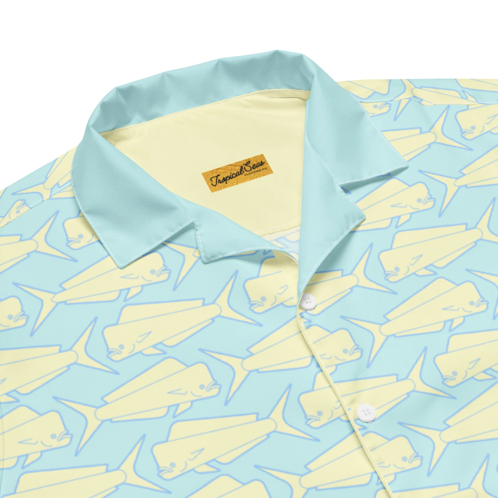 Mahi Mahi Madness Performance button down shirt - Image 2
