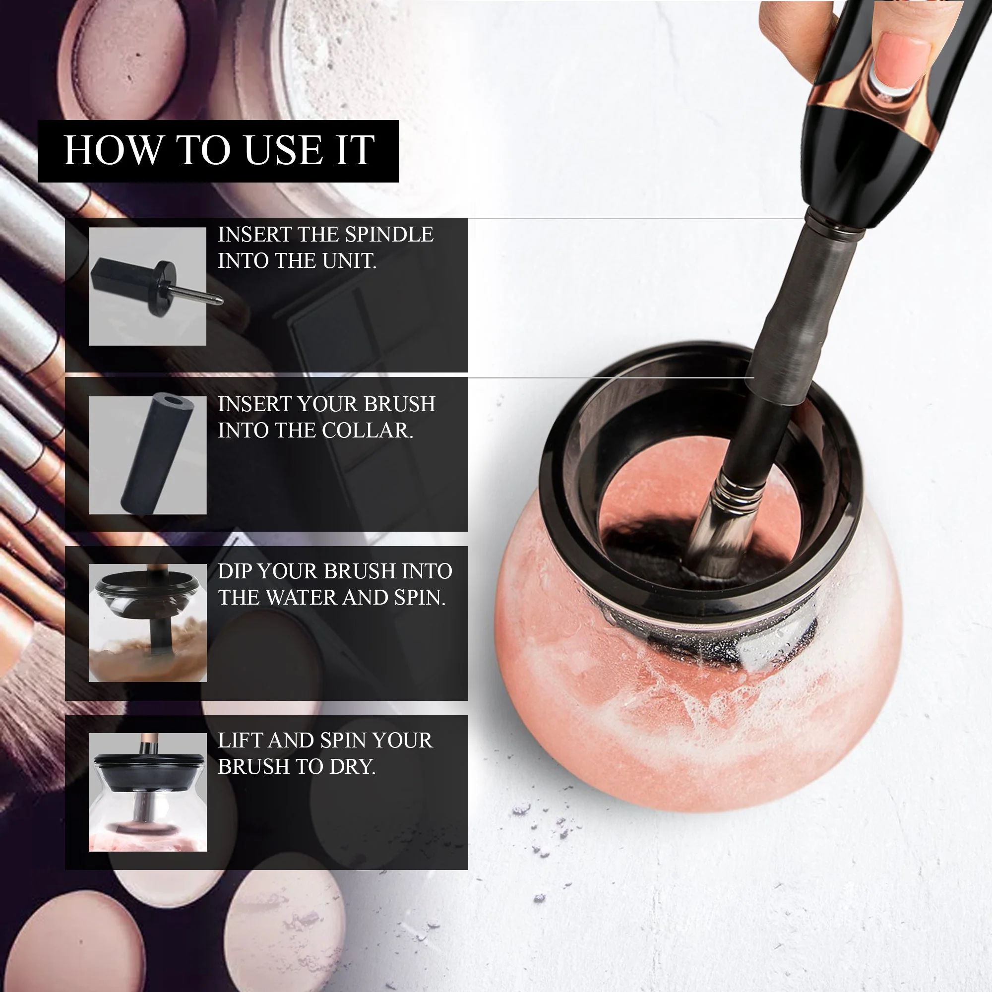 Makeup Brush Cleaner - Image 3