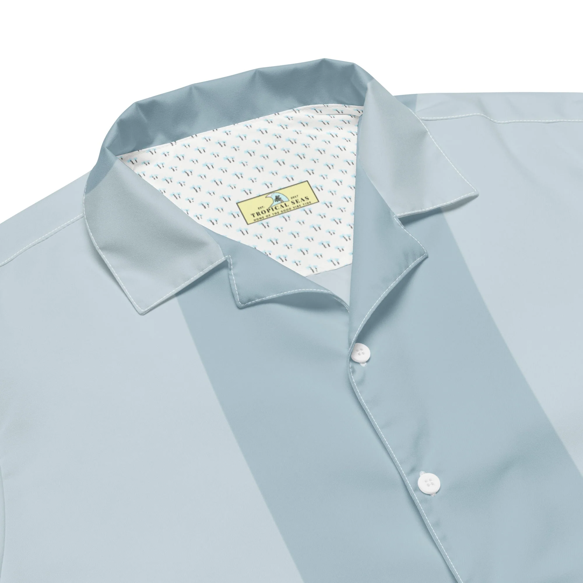 Mako Blue Button Shirt: Dive into Coastal Elegance! - Image 5