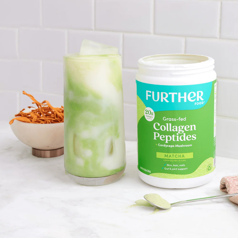 Matcha Collagen Peptides Powder - Image 2