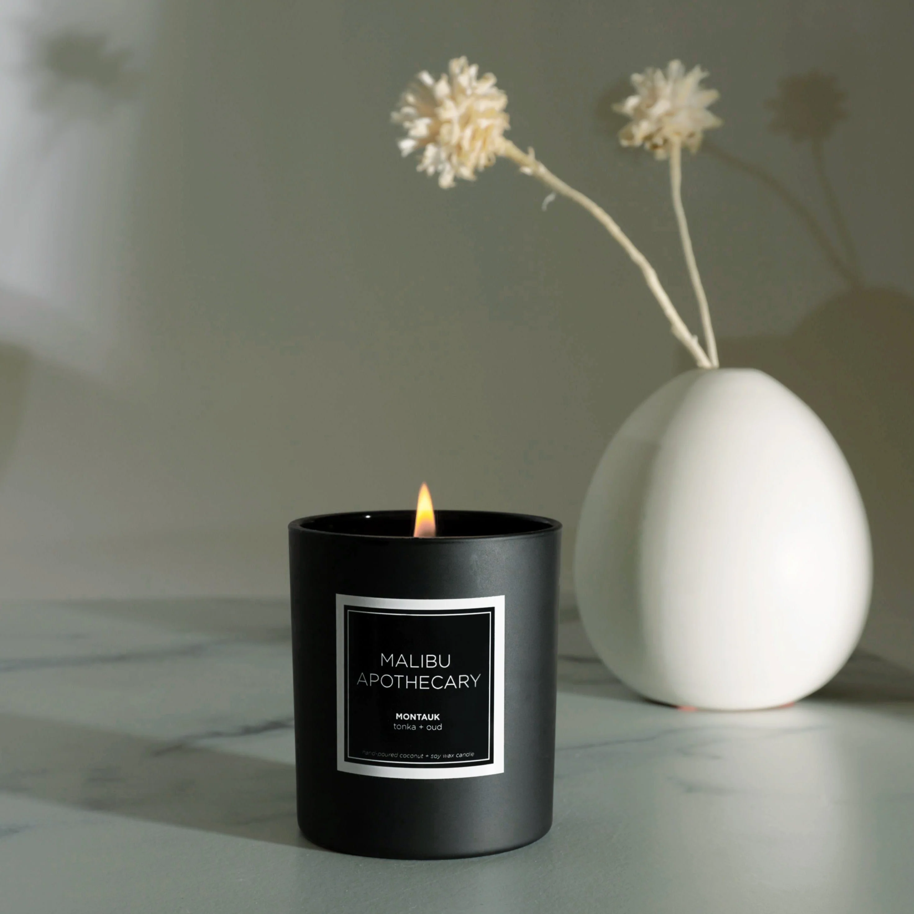 Matte Black Candle - Image 3