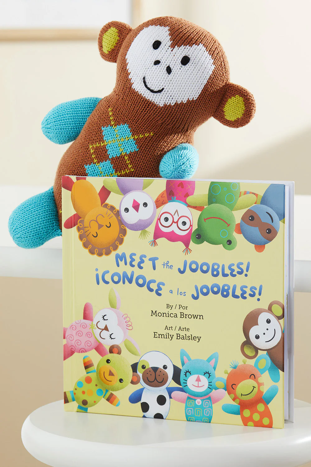Mel the Monkey - Organic Monkey Stuffed Animal - Image 2
