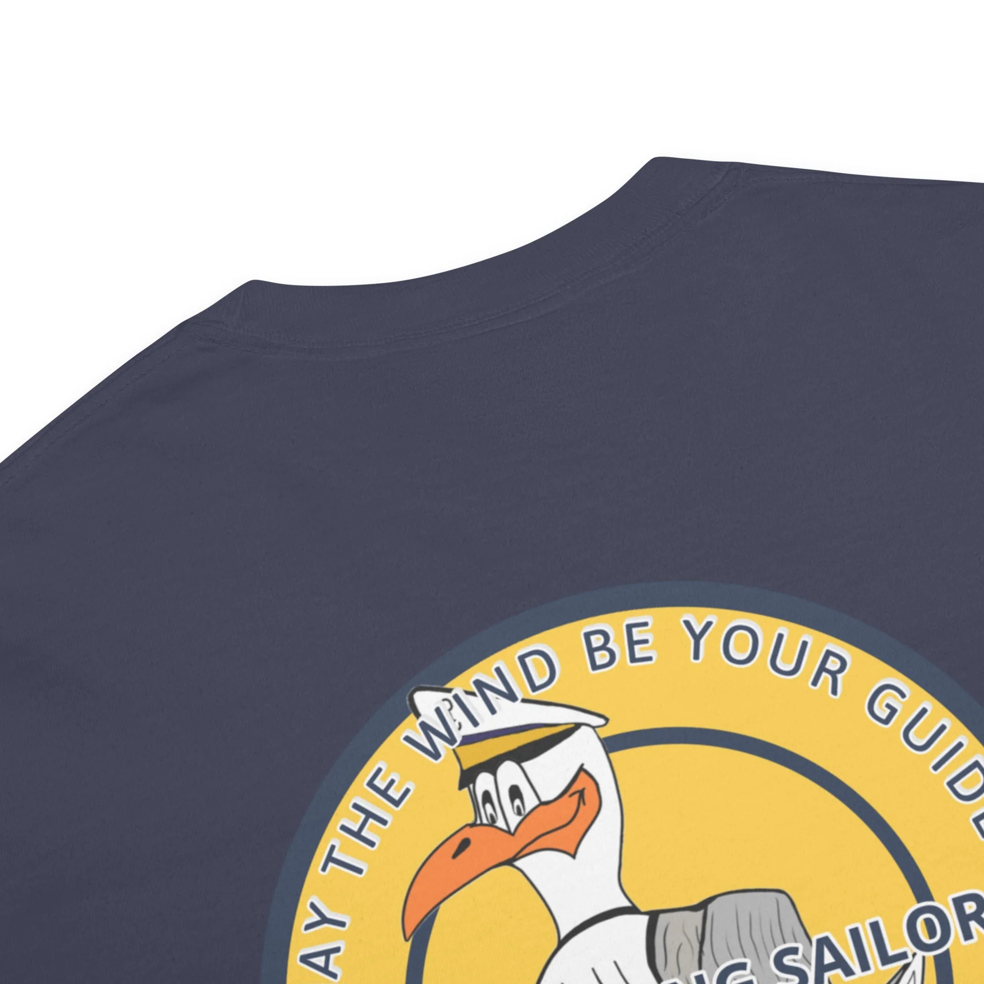 Men’s High Flying Sailor Heavyweight T-Shirt - Image 3