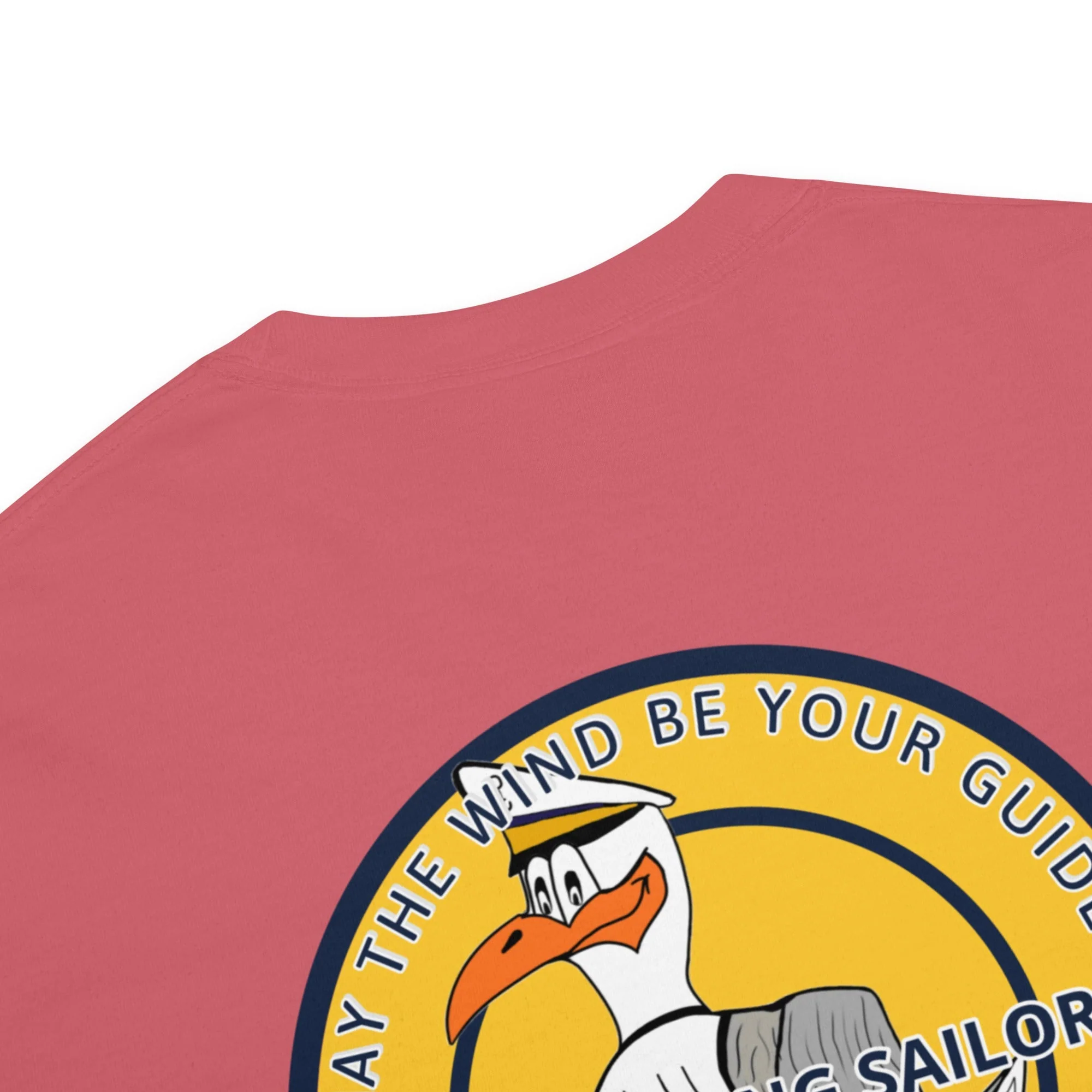 Men’s High Flying Sailor Heavyweight T-Shirt - Image 8