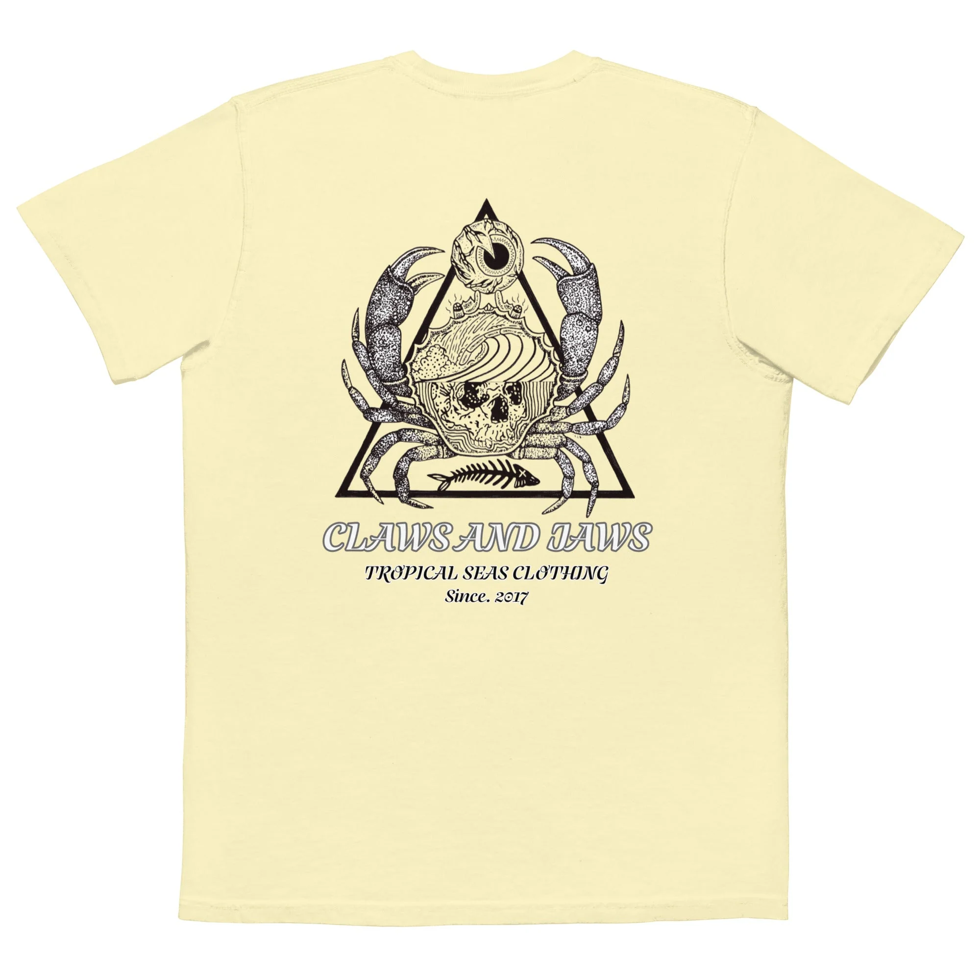 Men's Claws and Jaws Pocket T-shirt - Image 3