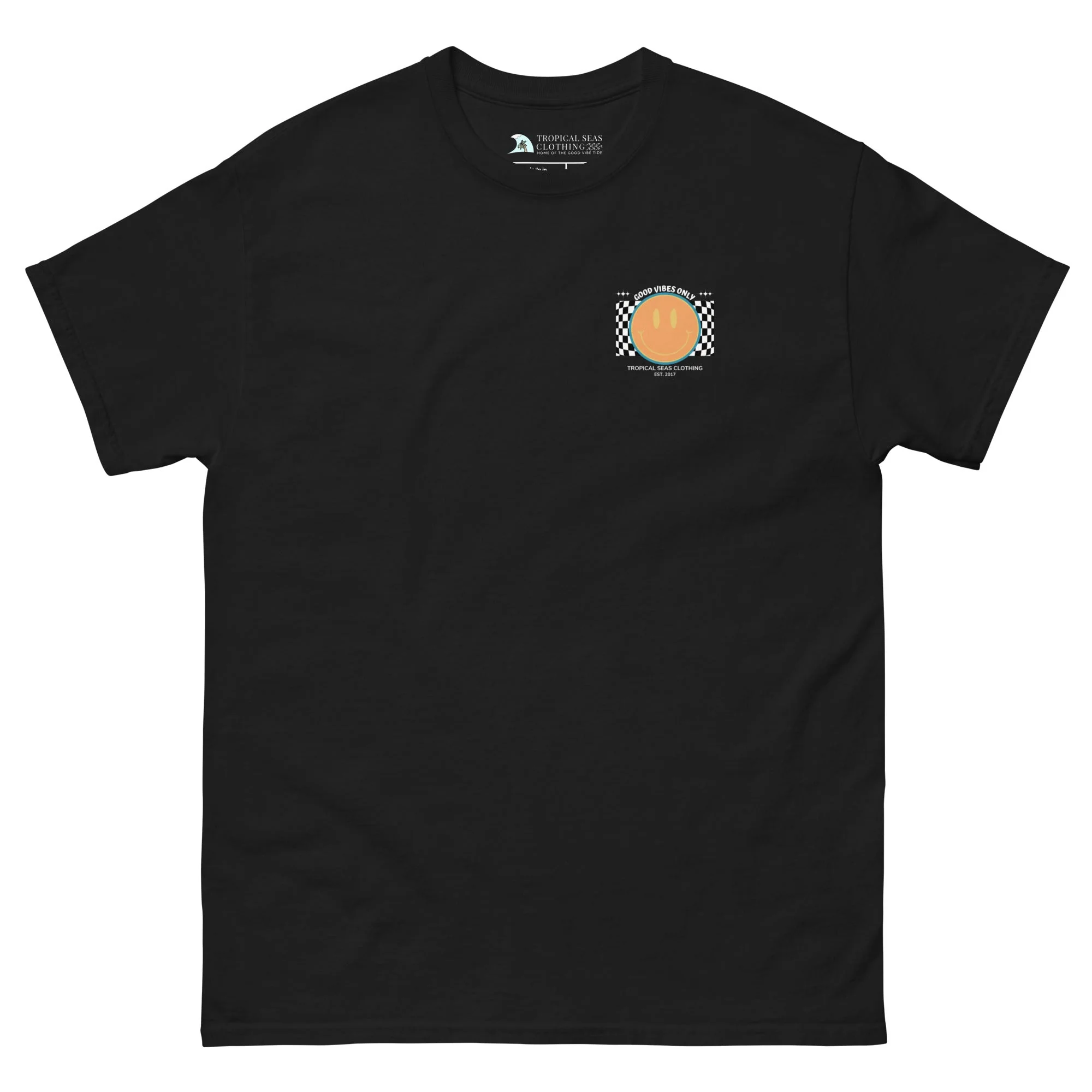 Men's Good Vibes Smiley Face classic tee - Image 8