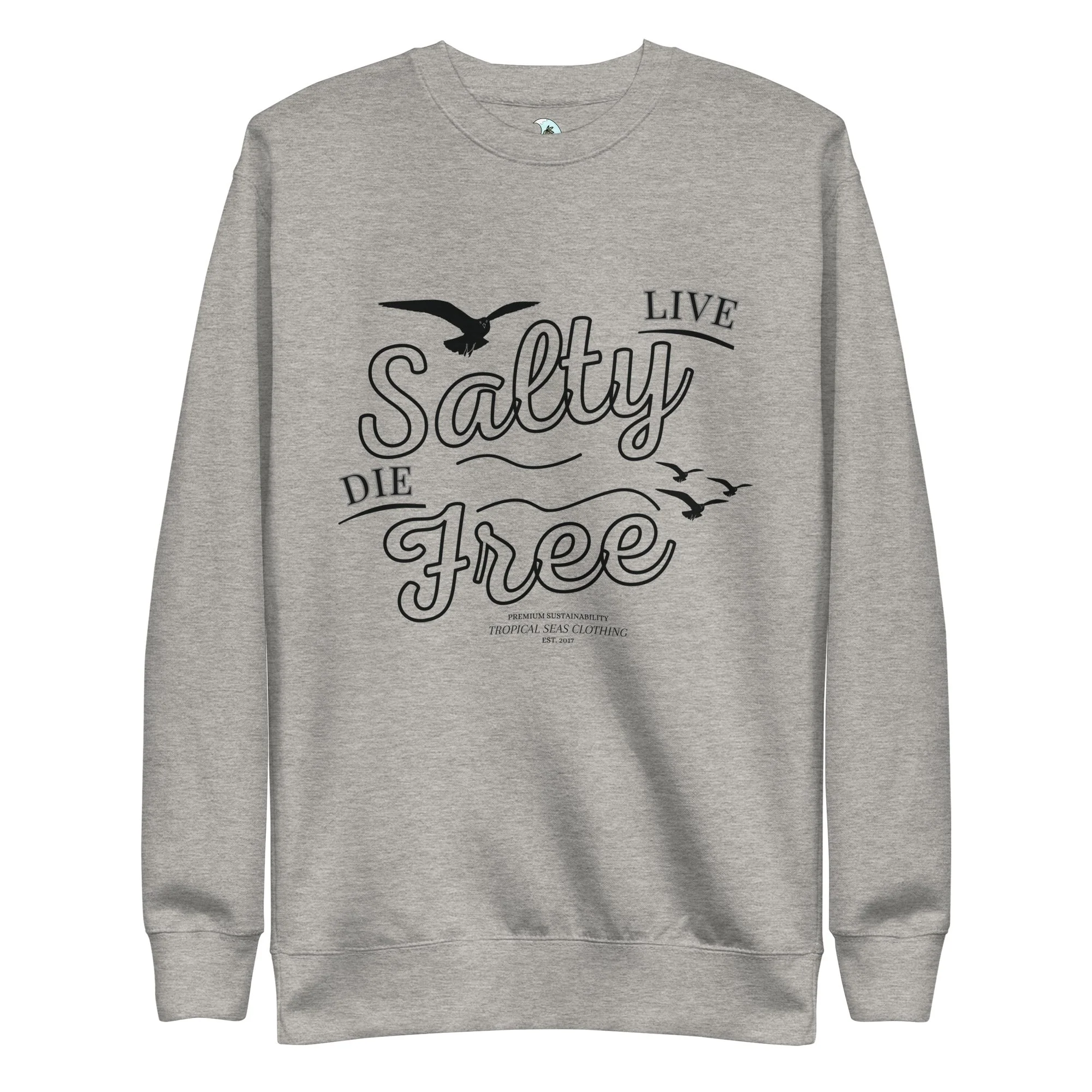 Men's Premium Live Salty, Die Free Sweatshirt - Image 4