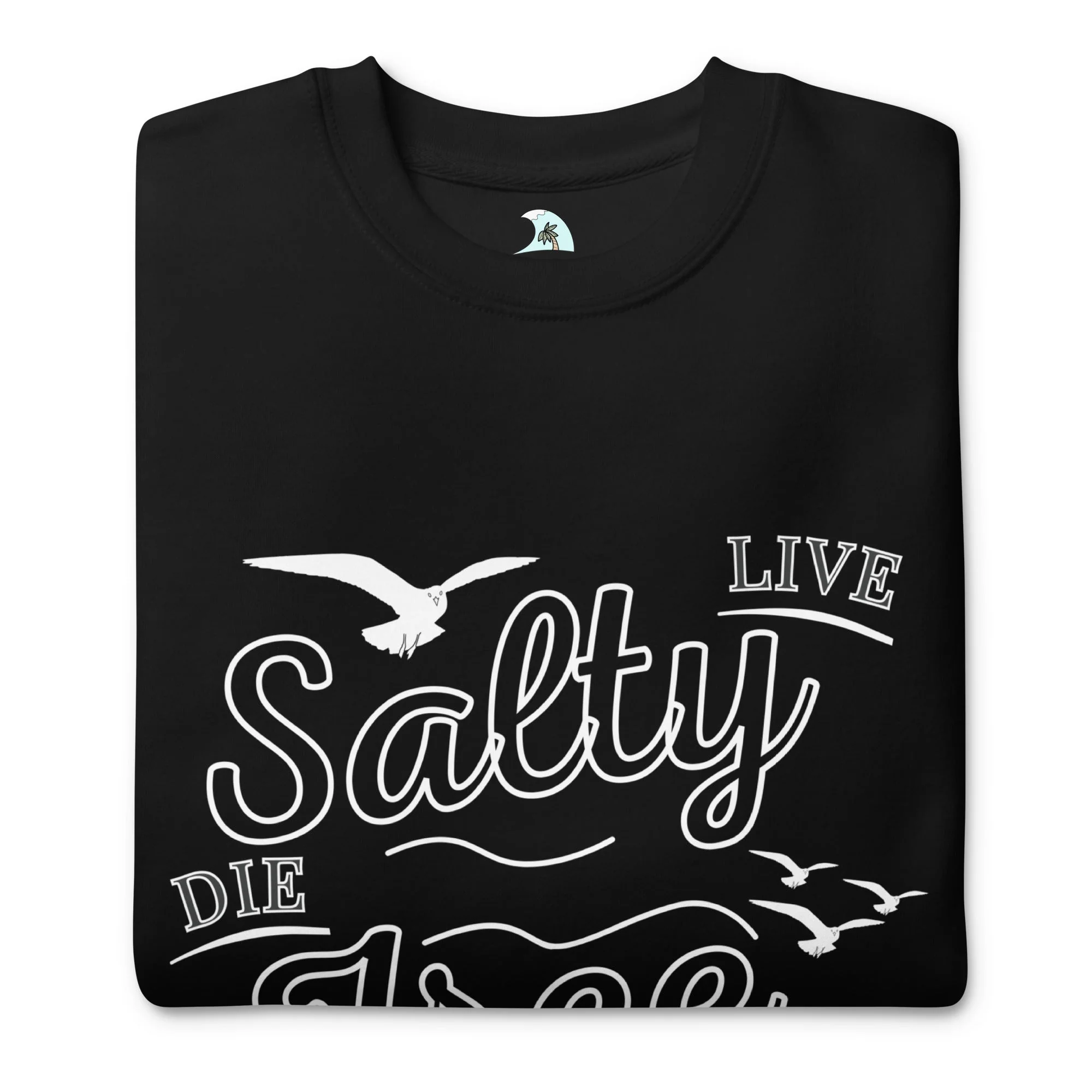 Men's Premium Live Salty, Die Free Sweatshirt - Image 7