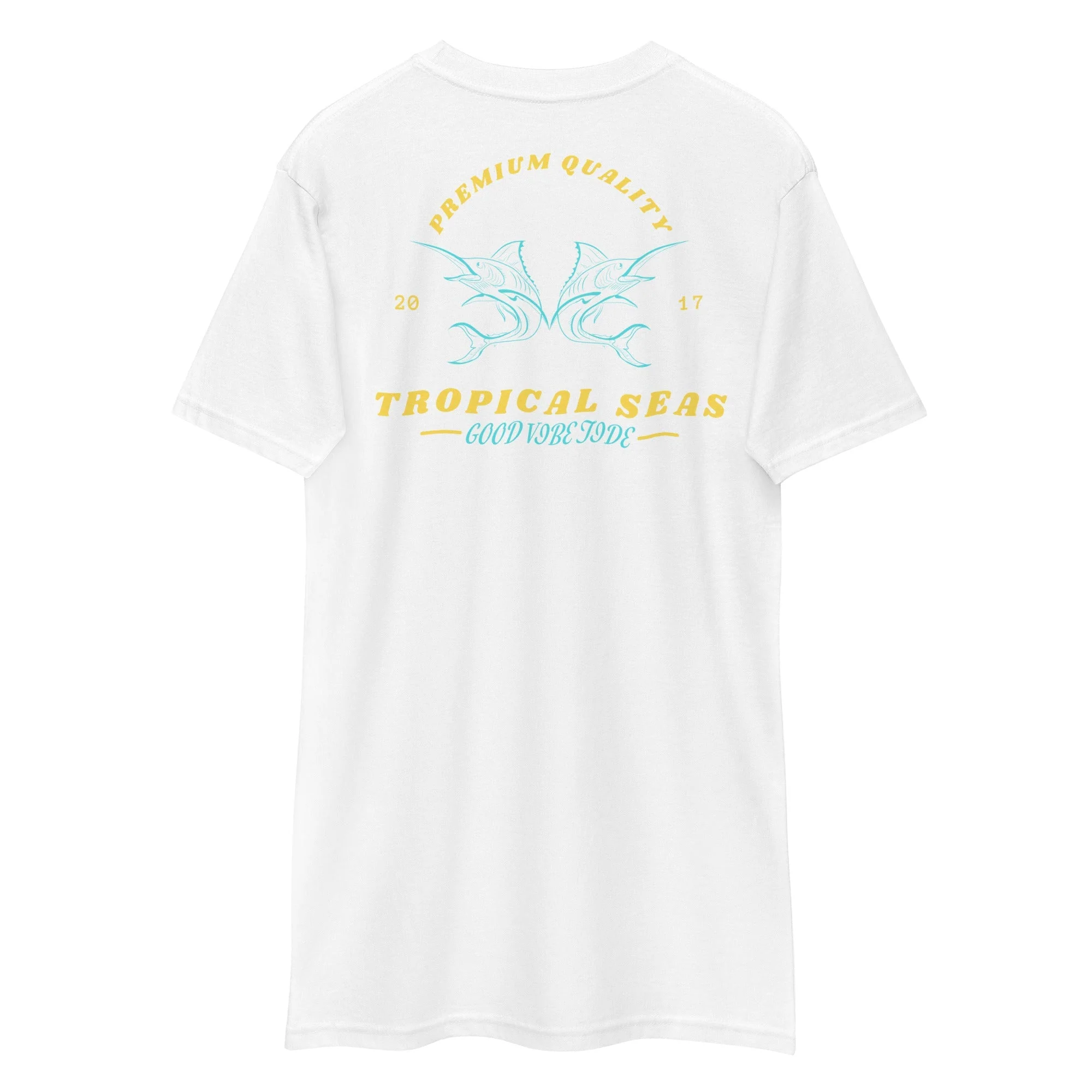 Men's Premium Swordfish Dual T-shirt - Image 6